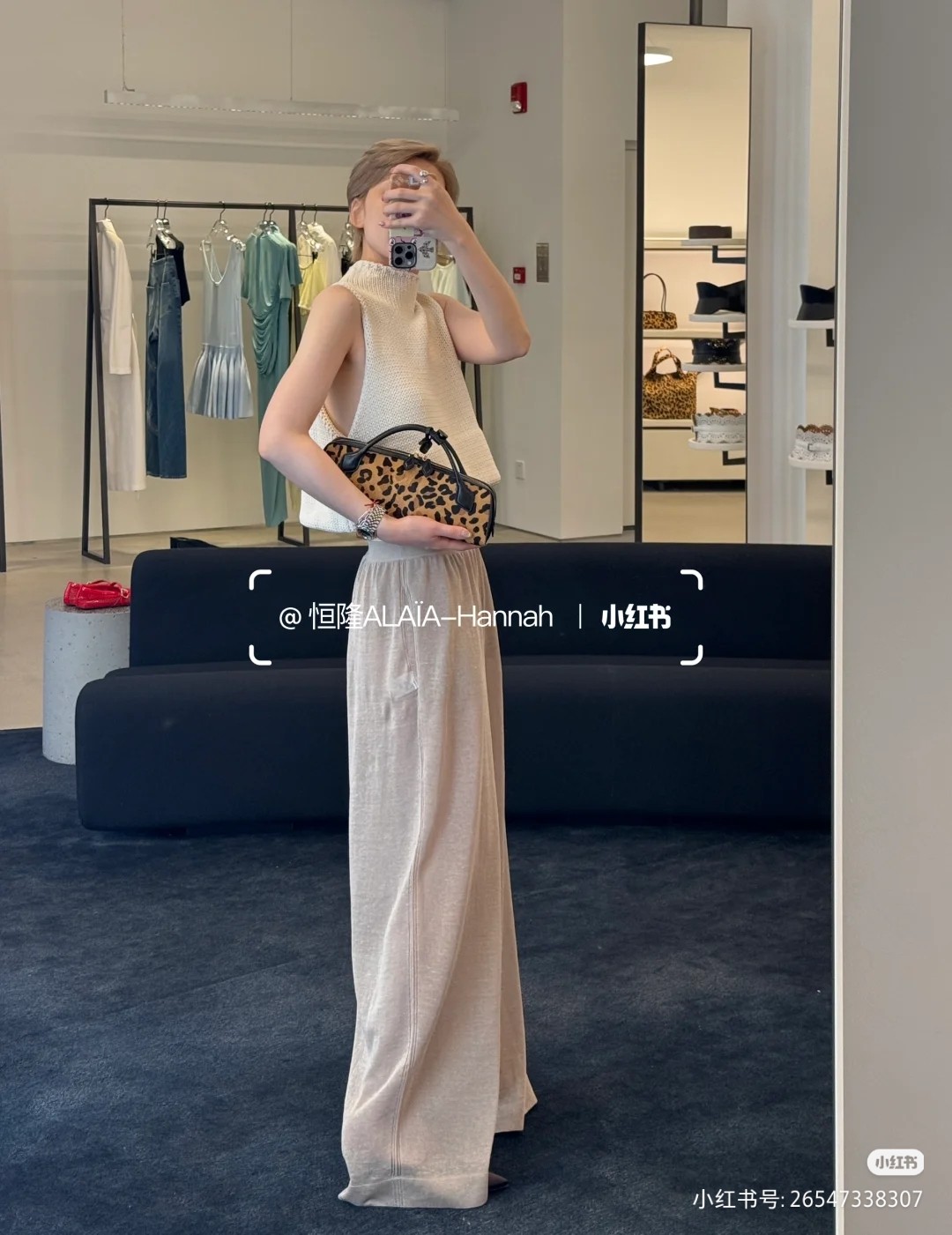 ❤️alai 定制染色纱线廓形针织上衣！两色 SML