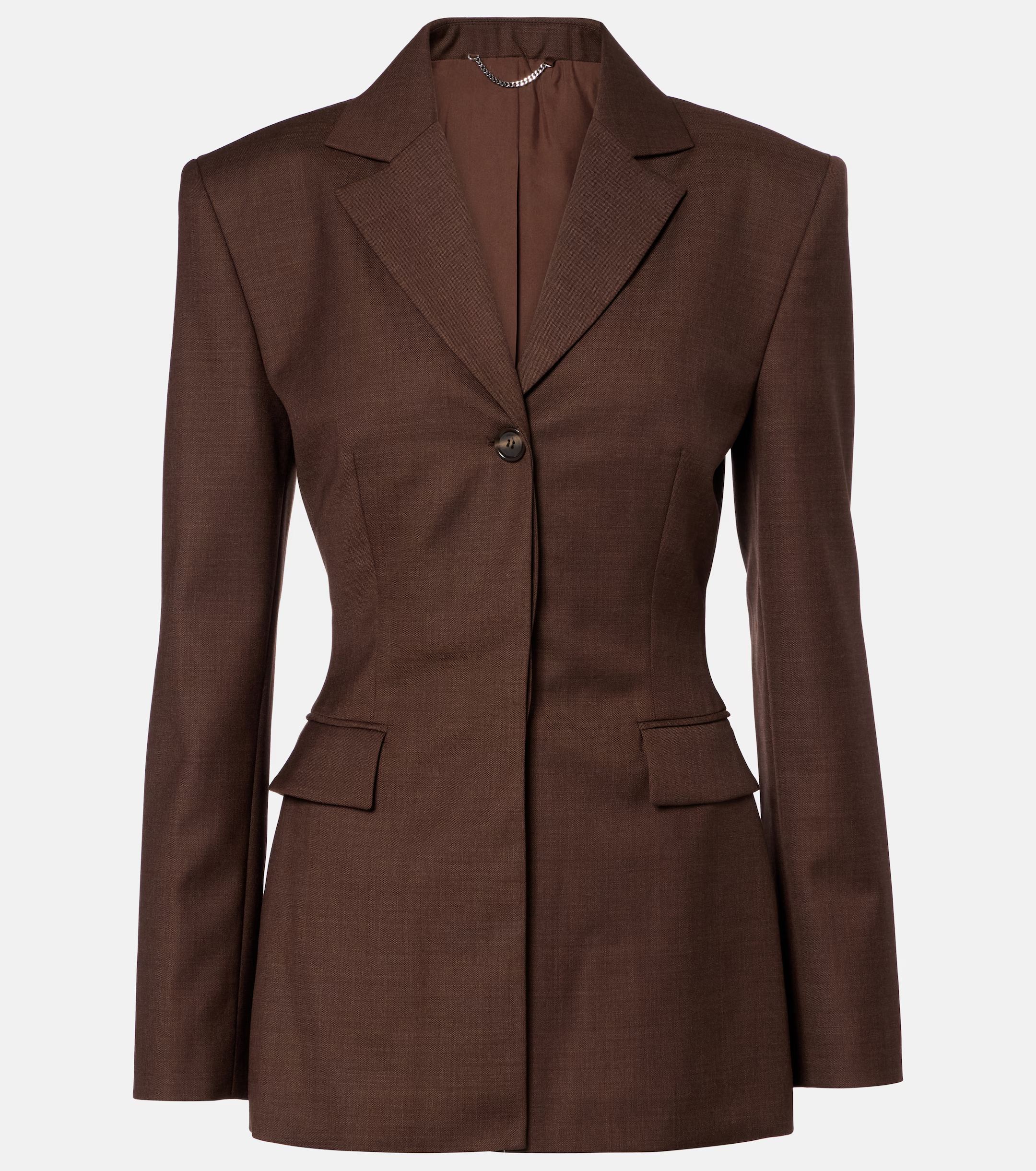 NO:504377,magda chocolate blazer!  SML,,jackets & coats,business suit,alexander wang19860909magda 巧克力色西装外套！SML,,jackets & coats,business suit,alexander wang,Women's clothing