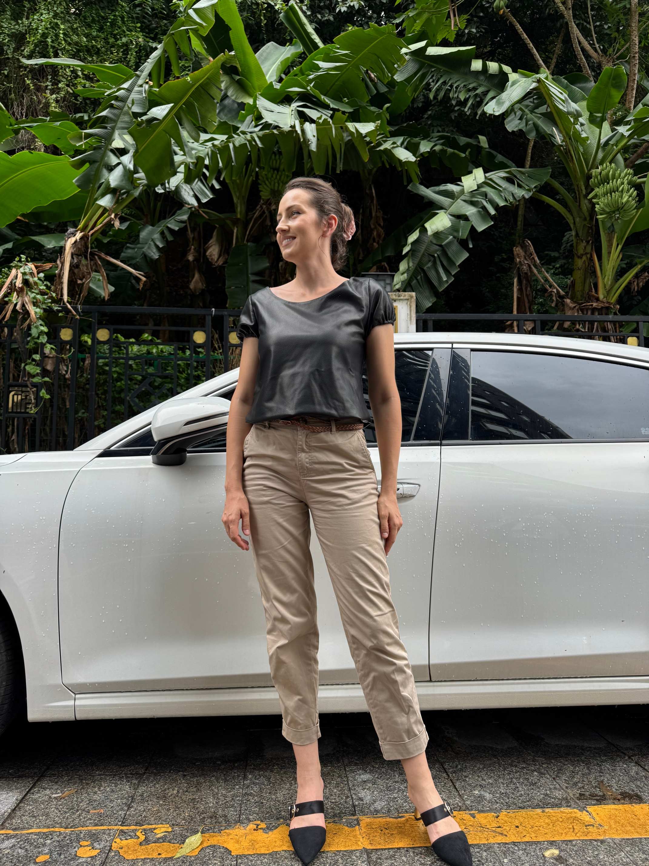 ❤️柔软羊皮上衣！透气孔羊皮 SML