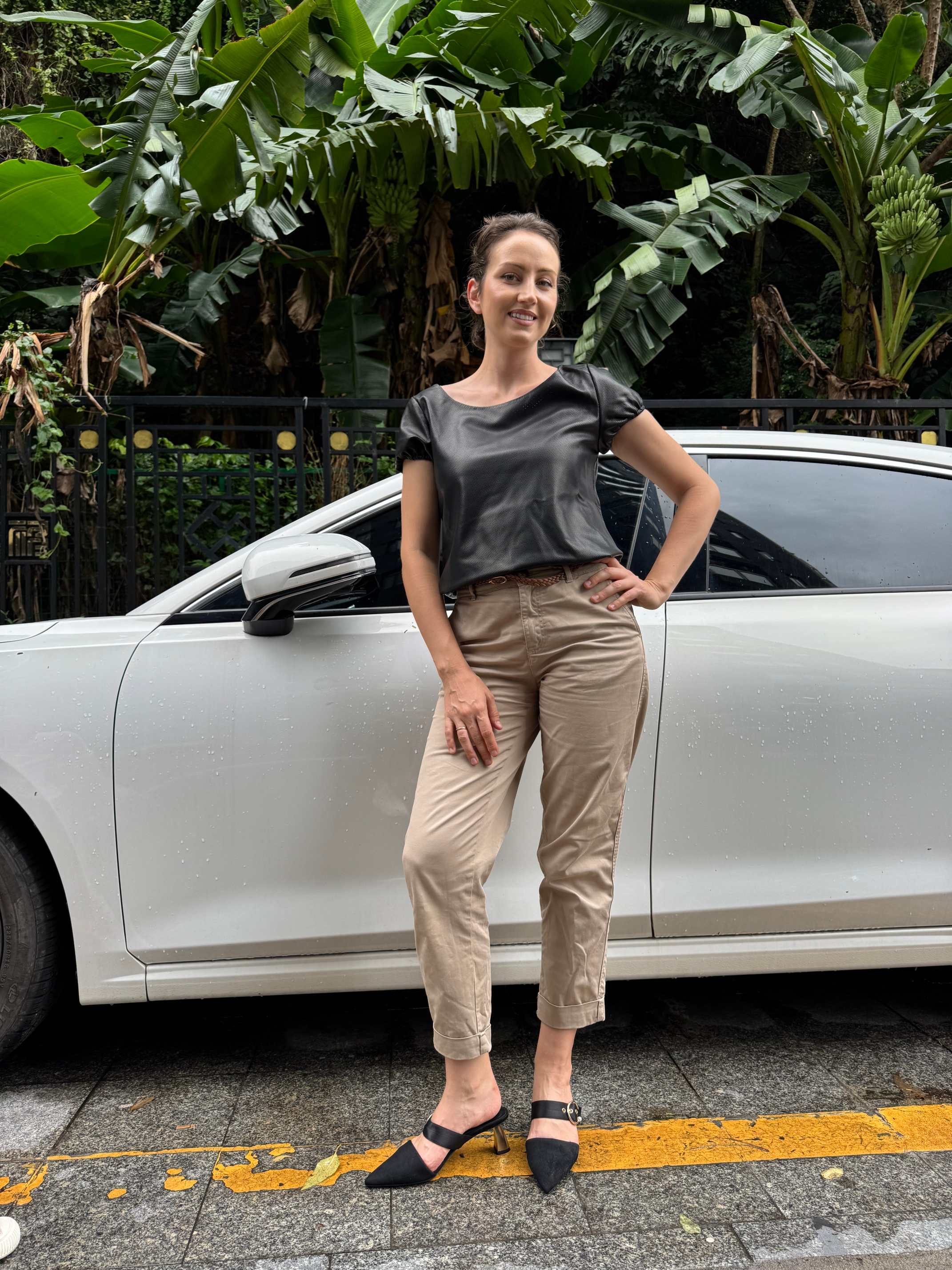 ❤️柔软羊皮上衣！透气孔羊皮 SML