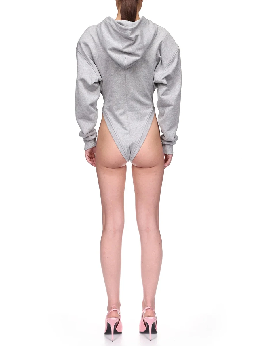 ❤️链条花饰连体卫衣！棉 SML