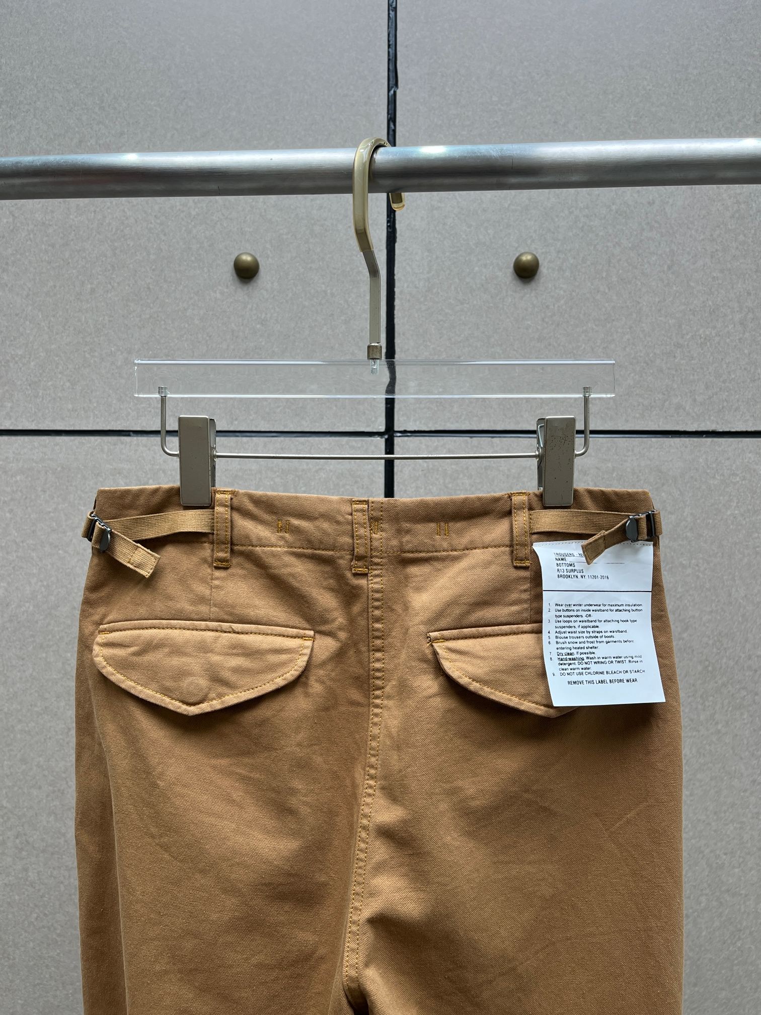 ❤️定制染色洗水工装裤！棉 SML