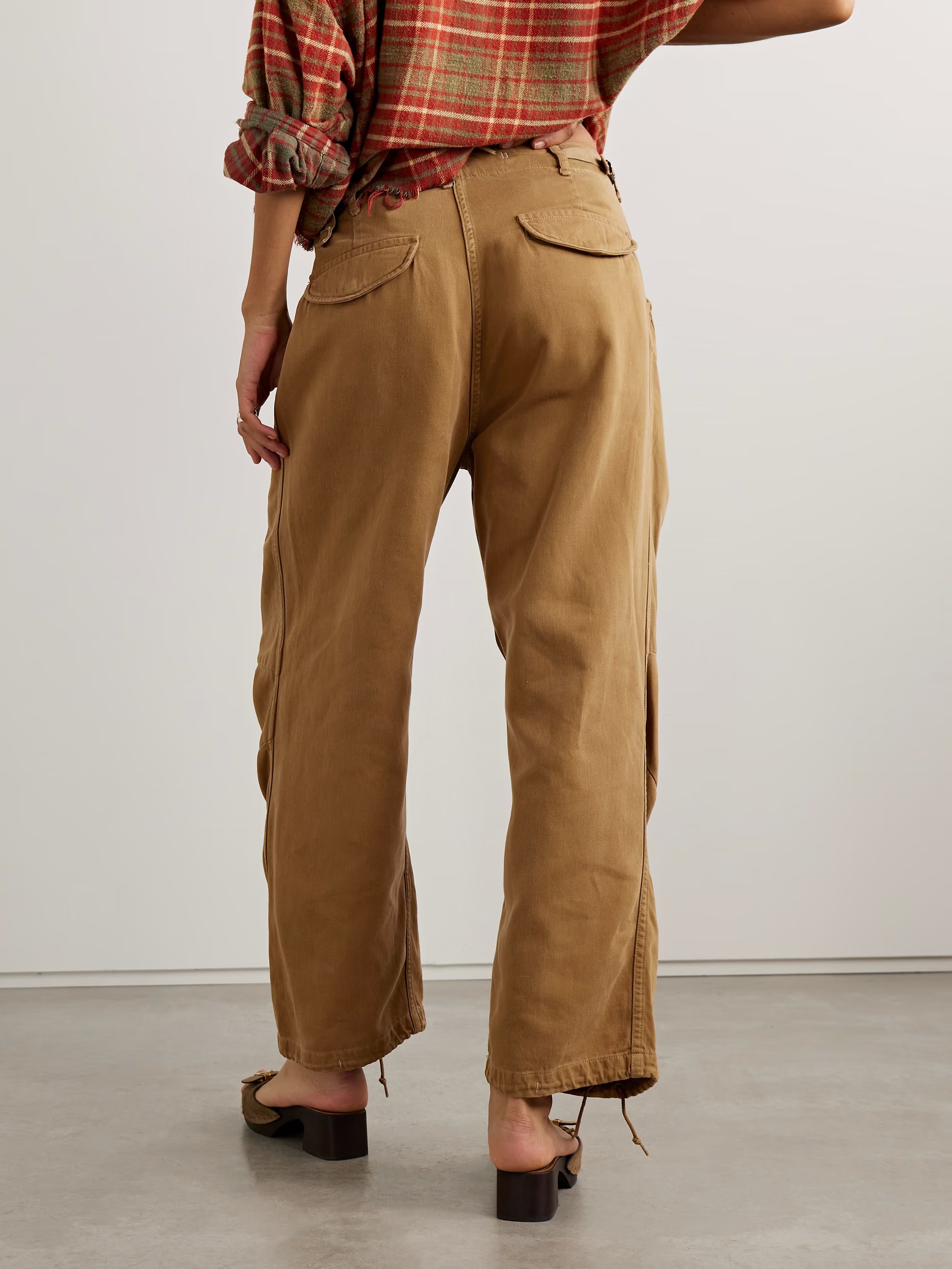 ❤️定制染色洗水工装裤！棉 SML