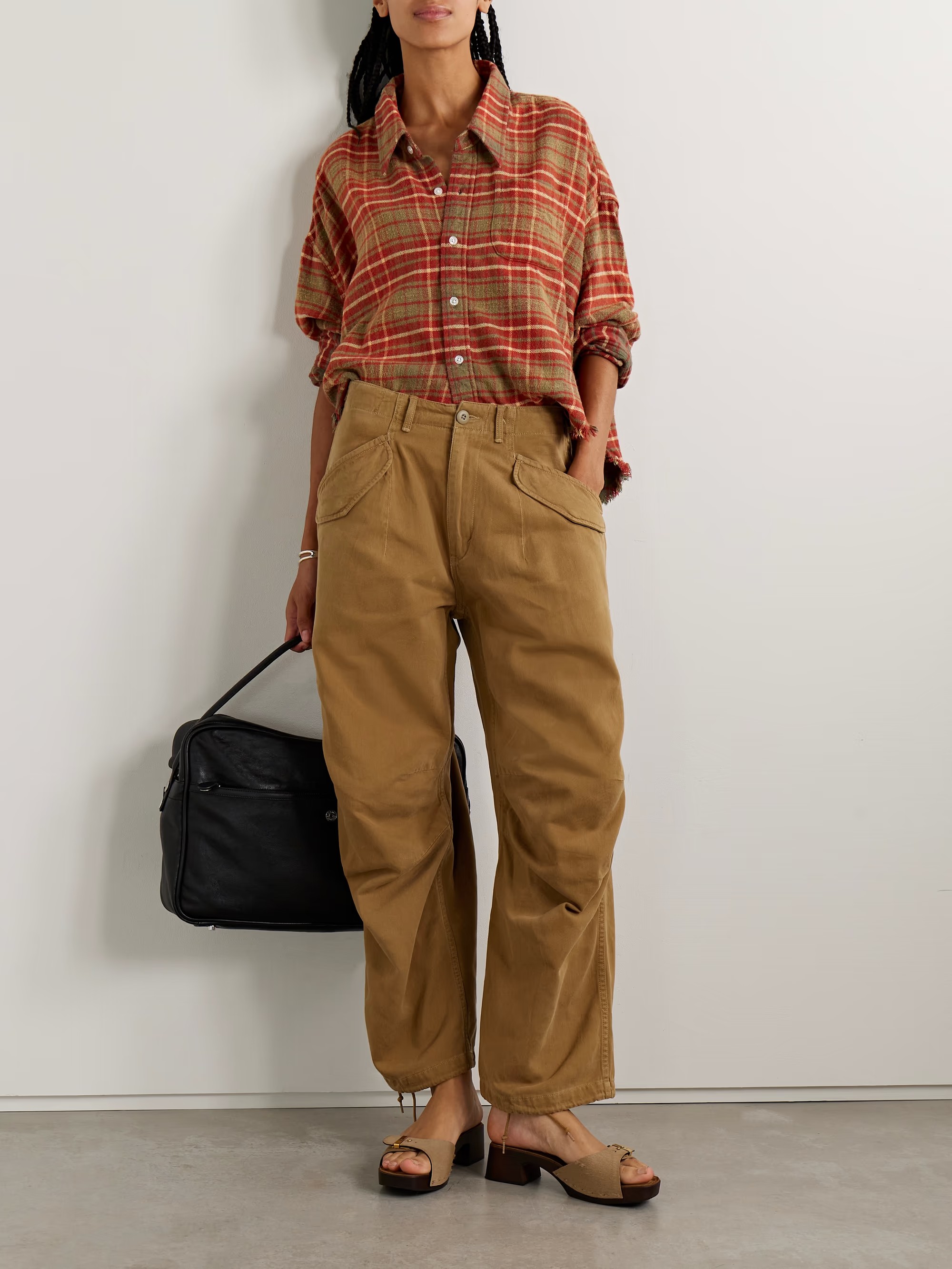 ❤️定制染色洗水工装裤！棉 SML