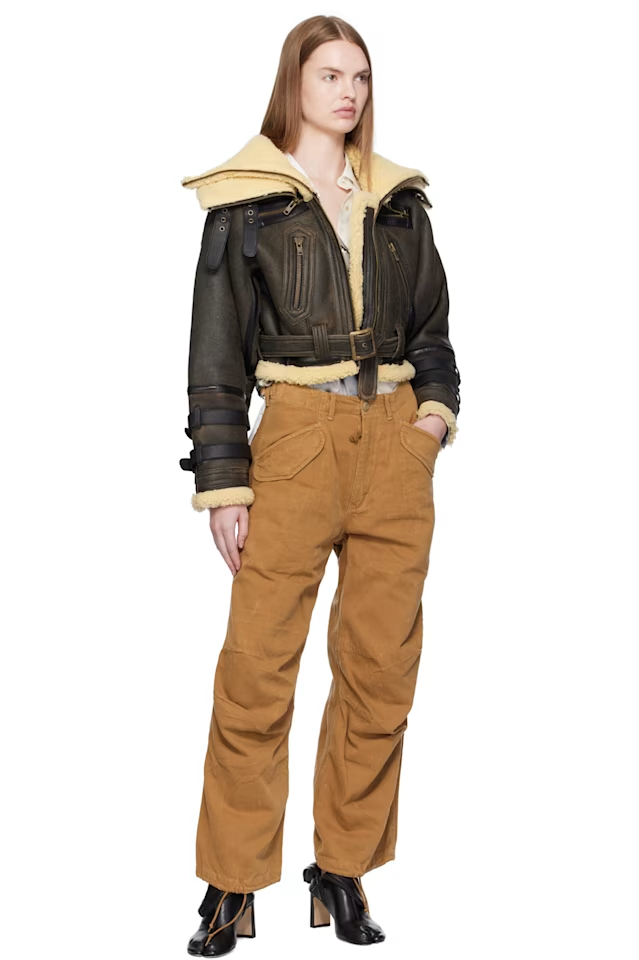 ❤️定制染色洗水工装裤！棉 SML