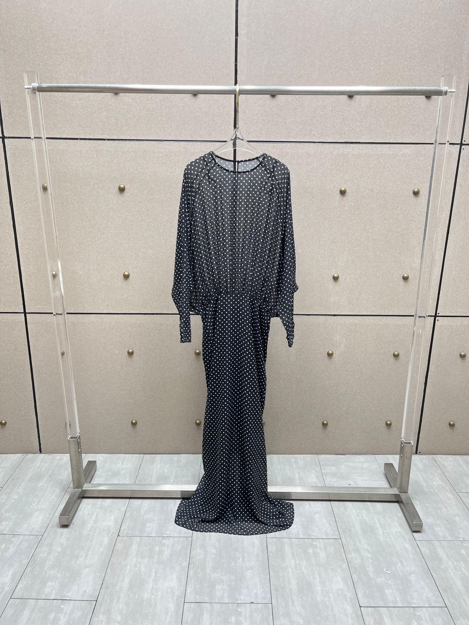 ❤️圆点微透连衣裙！SML