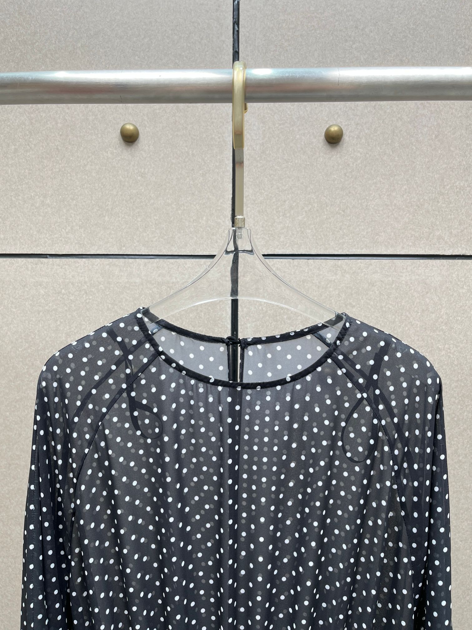 ❤️圆点微透连衣裙！SML