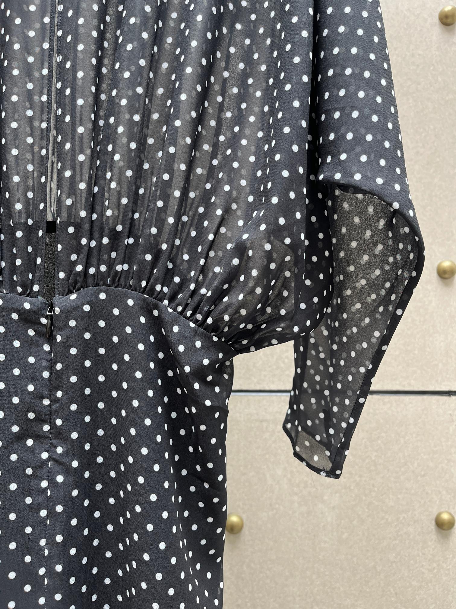 ❤️圆点微透连衣裙！SML