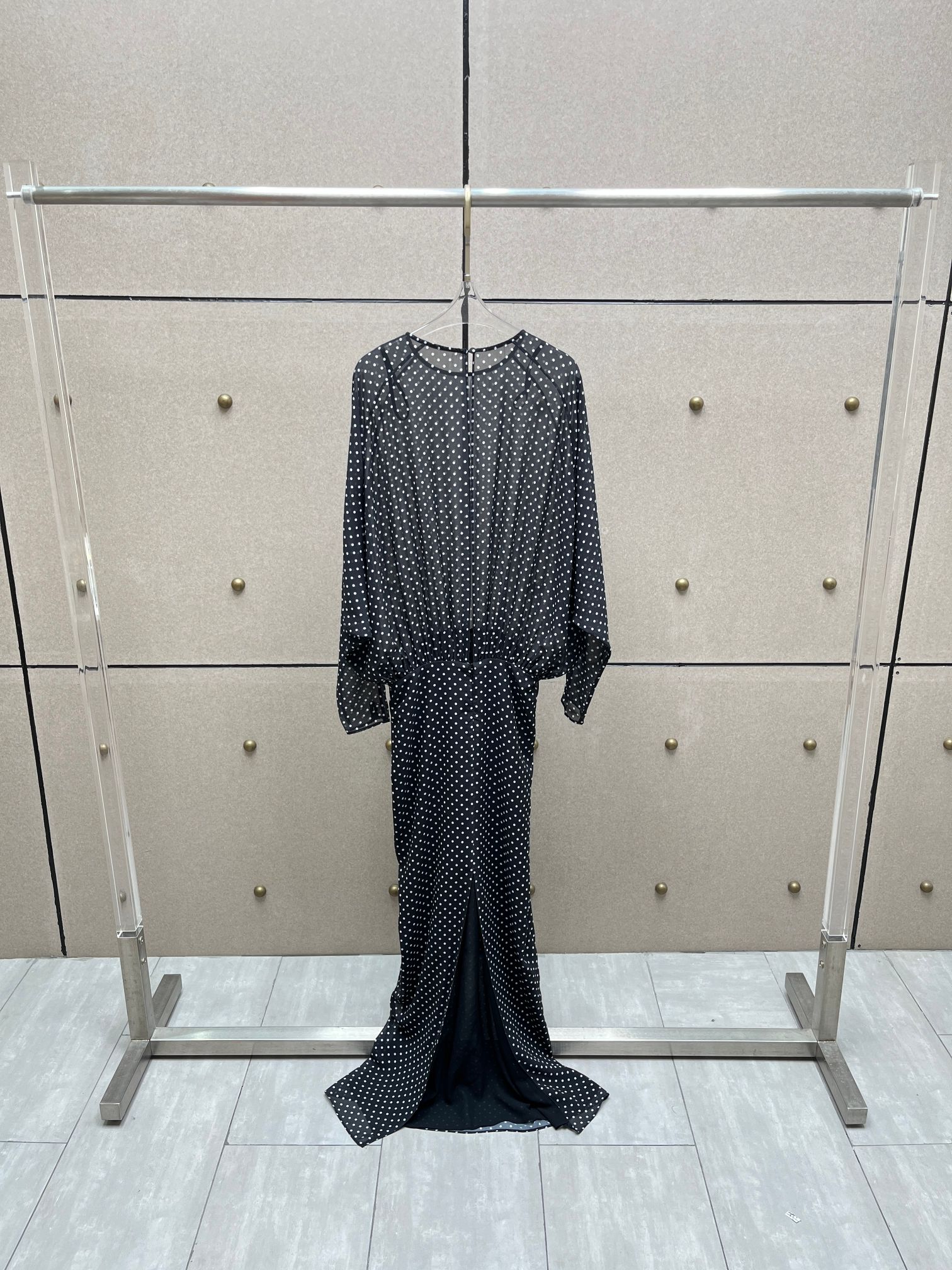 ❤️圆点微透连衣裙！SML