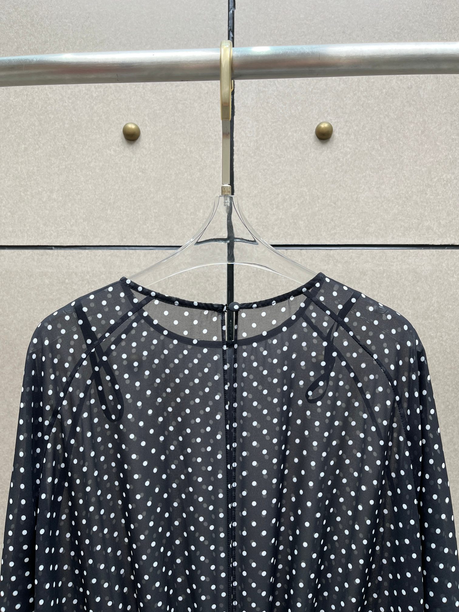 ❤️圆点微透连衣裙！SML