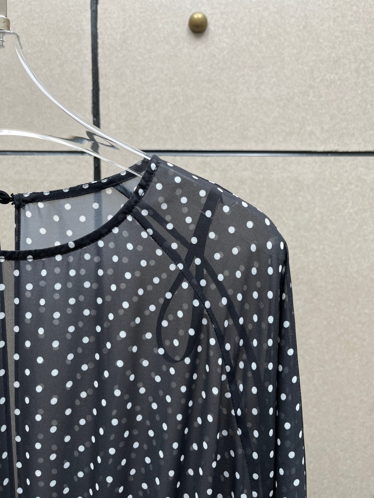 ❤️圆点微透连衣裙！SML