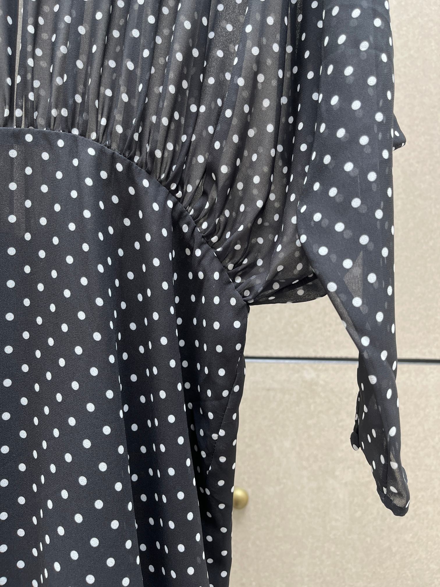 ❤️圆点微透连衣裙！SML