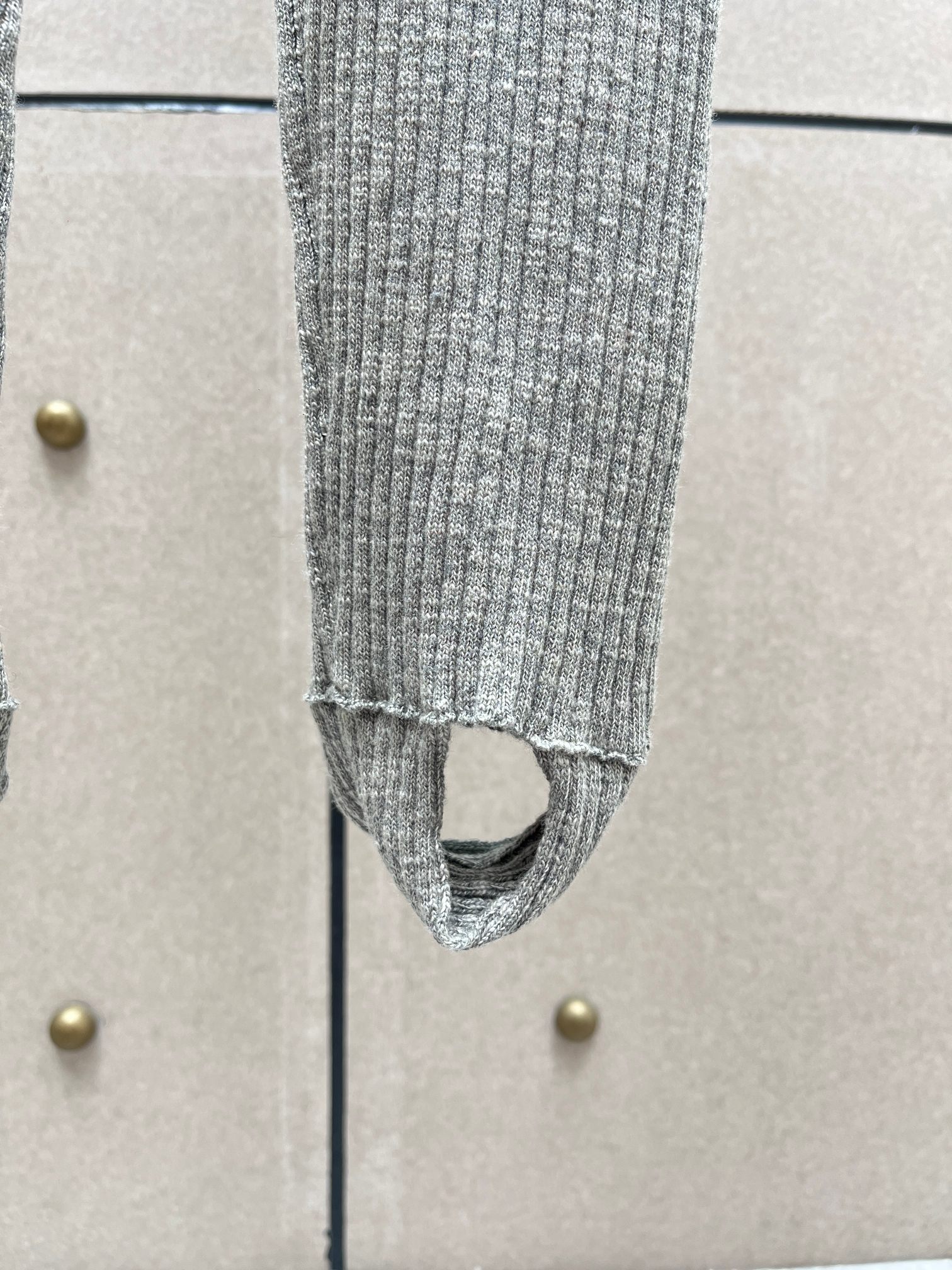 ❤️magda 定制染色纱线针织踩脚裤！棉 SML