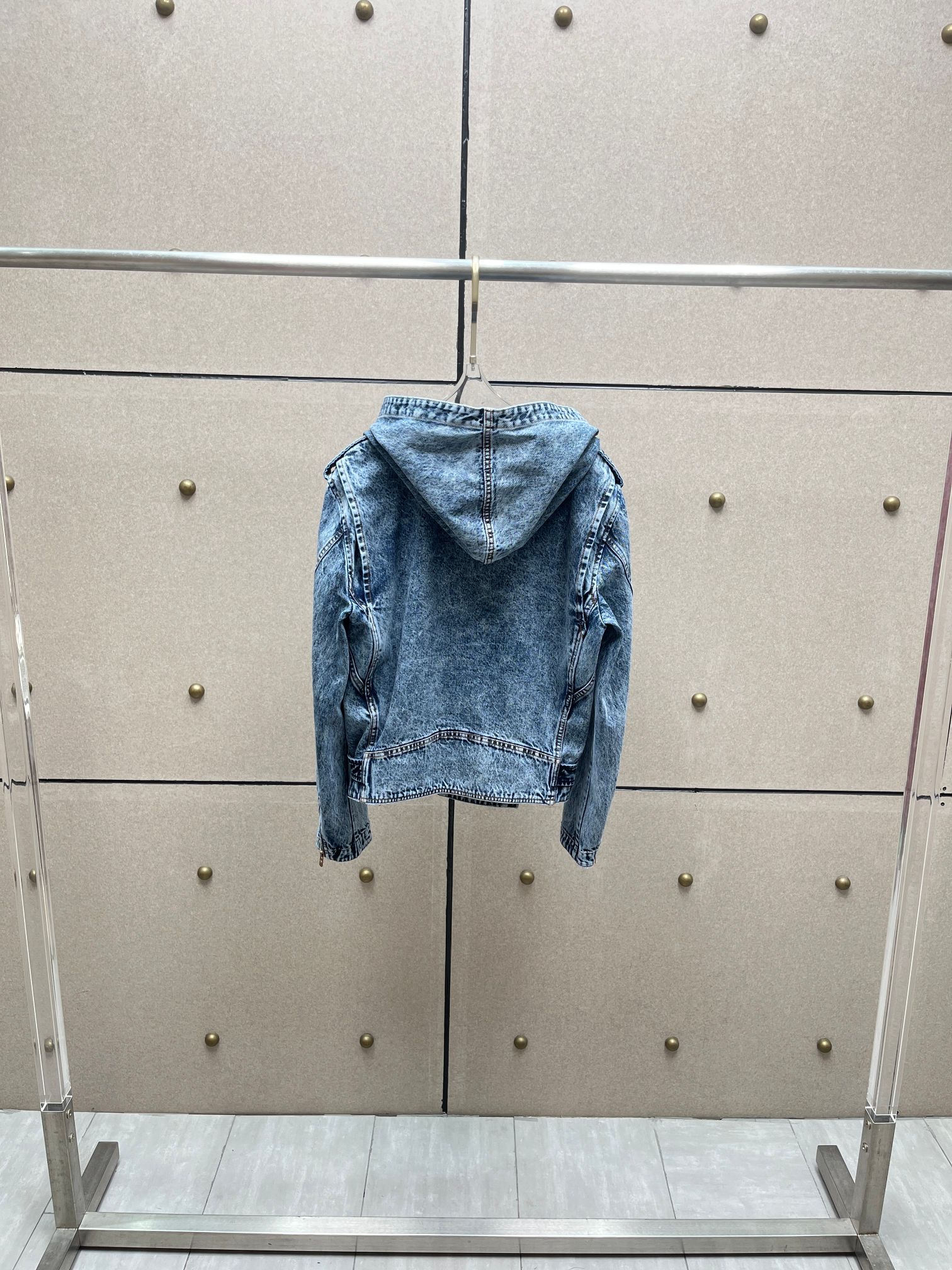 ❤️alai 连帽牛仔夹克外套！棉 SML