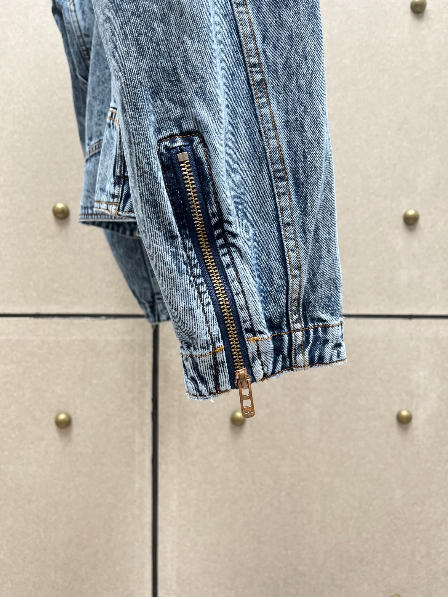 ❤️alai 连帽牛仔夹克外套！棉 SML