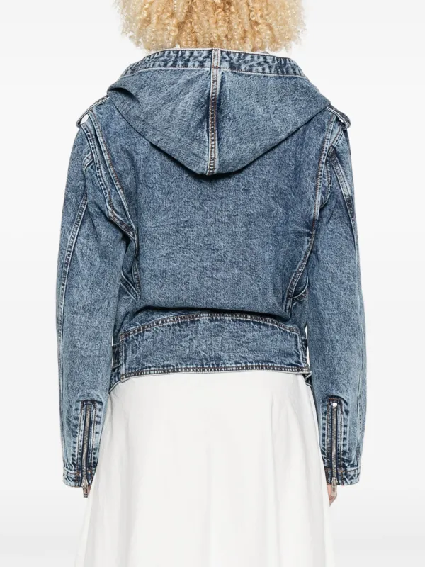 ❤️alai 连帽牛仔夹克外套！棉 SML