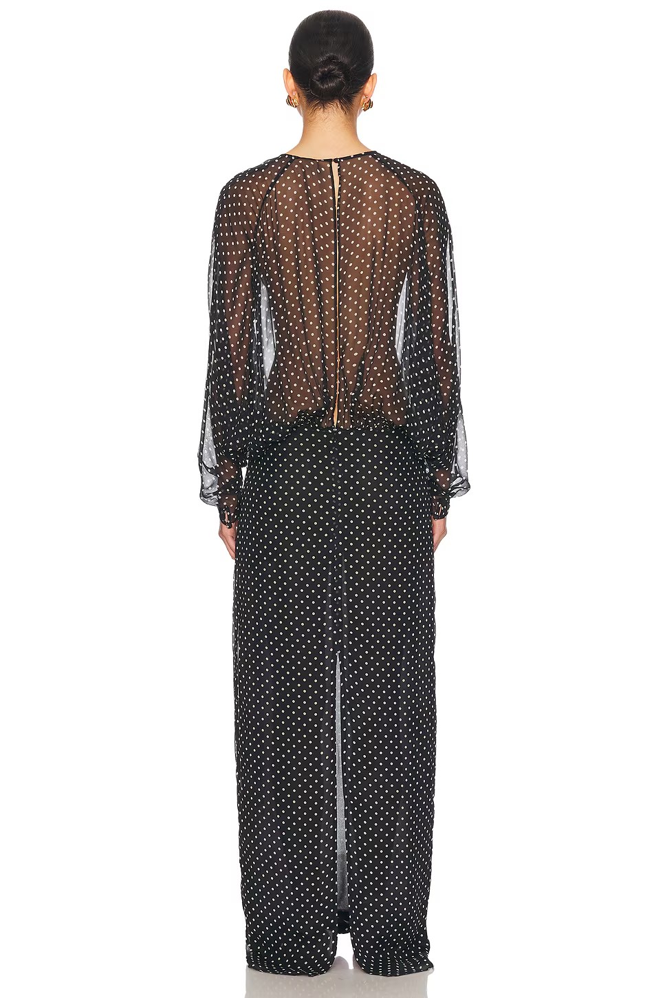 ❤️圆点微透连衣裙！SML