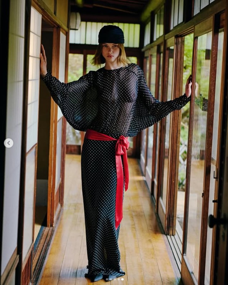 ❤️圆点微透连衣裙！SML