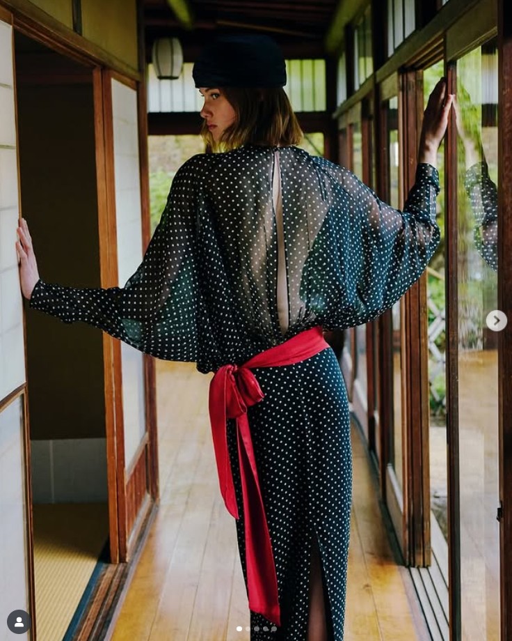 ❤️圆点微透连衣裙！SML