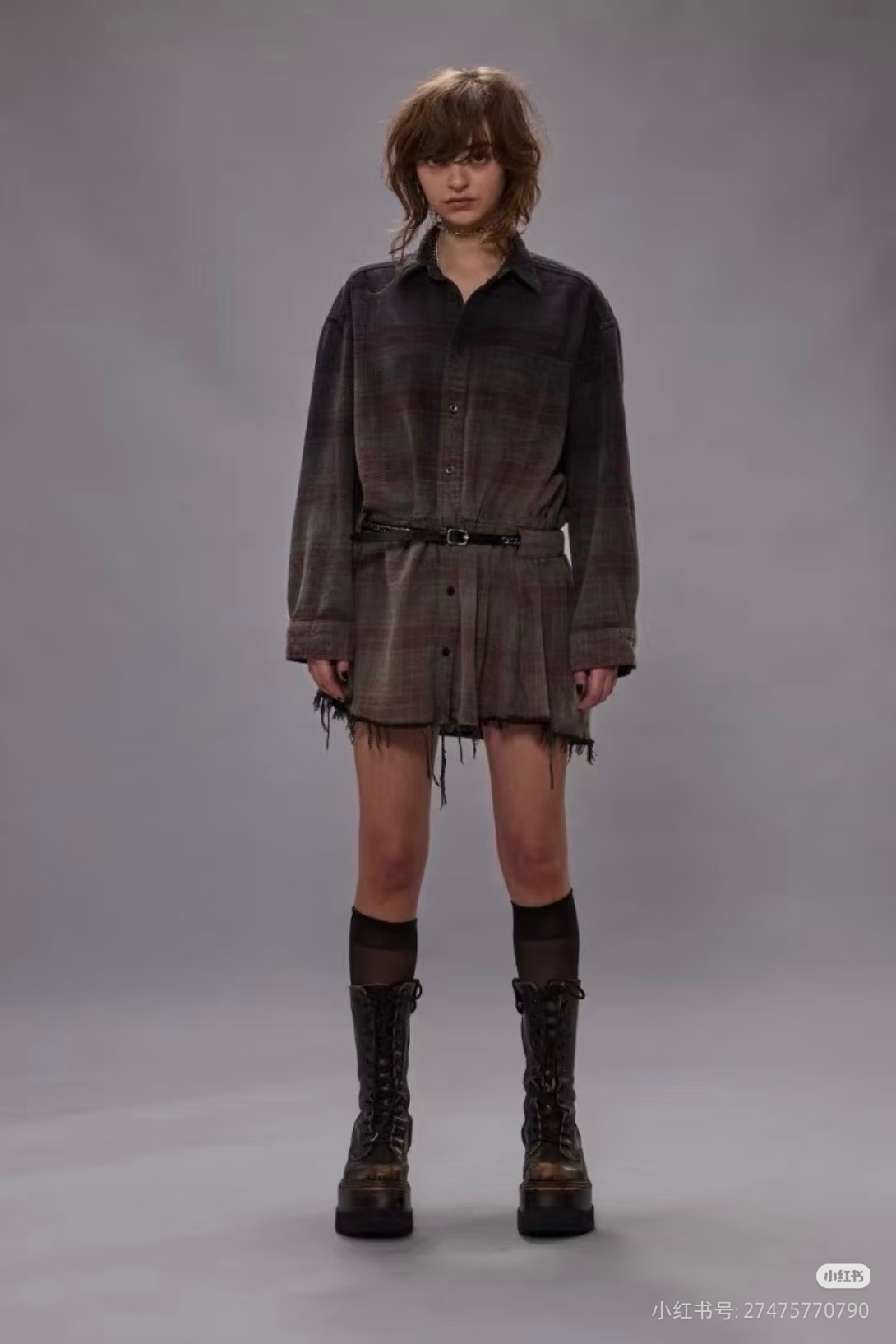 NO:576388,Plaid brushed washed jumpsuit top!  Cotton,,shorts,alexander wang19860909格子磨毛洗水连体短裤上衣！棉,,shorts,alexander wang,Women's clothing