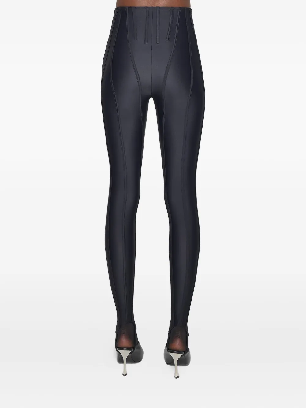 ❤️mugle 鱼骨踩脚修身裤！两色 SML