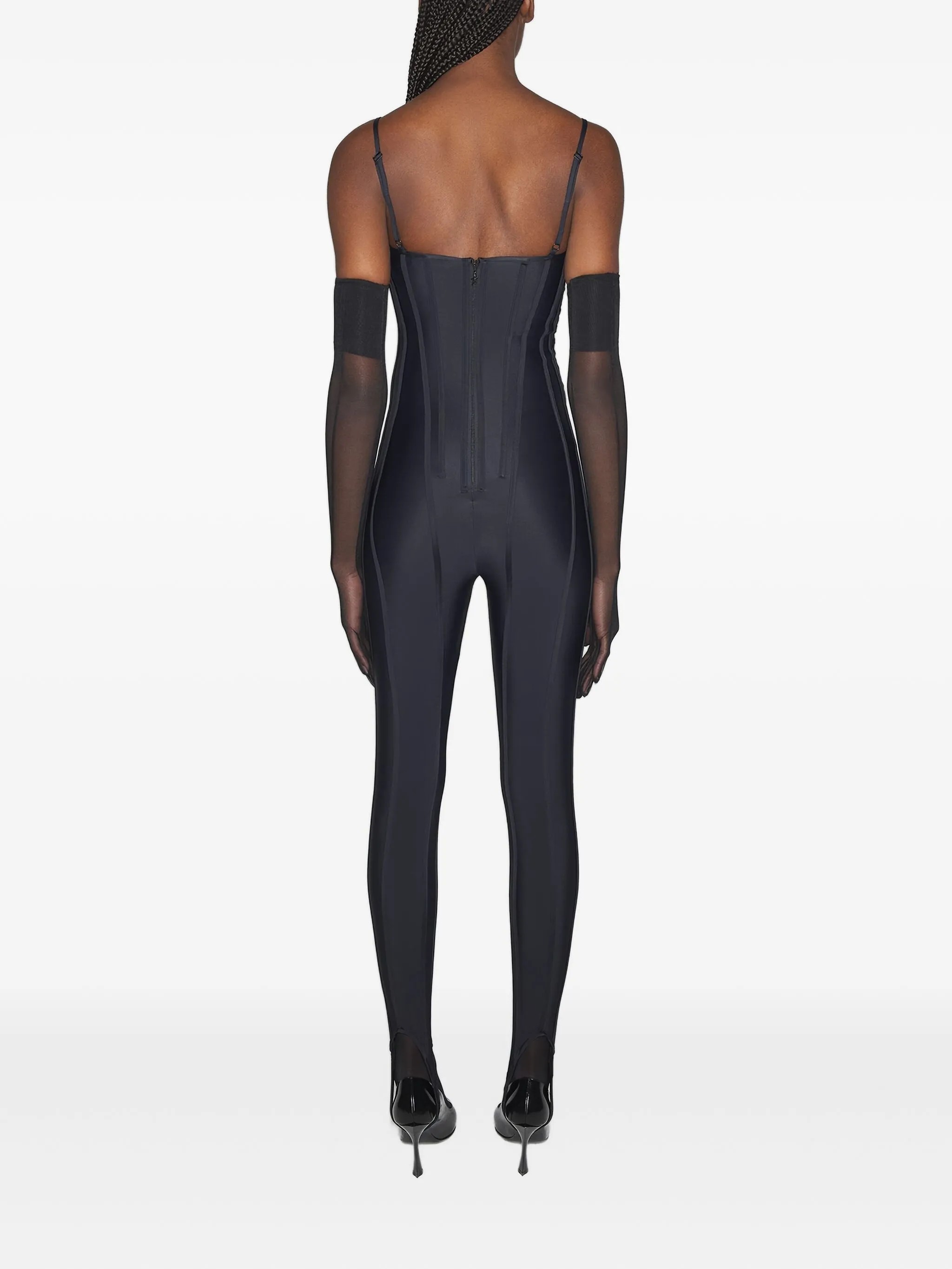 ❤️mugle 鱼骨踩脚修身裤！两色 SML