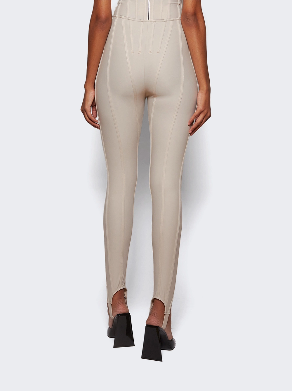 ❤️mugle 鱼骨踩脚修身裤！两色 SML