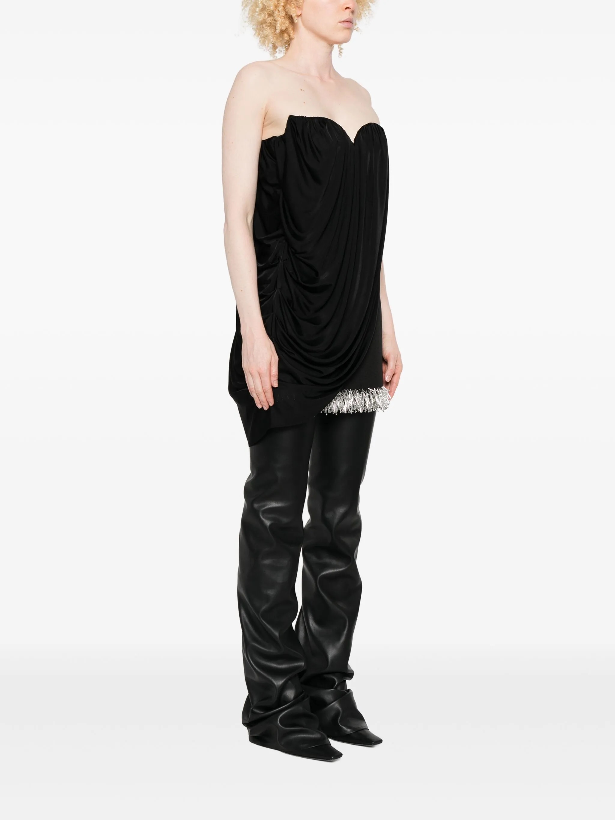 ❤️giuseppe 收褶裹胸上衣！醋酸面料 两色 SML