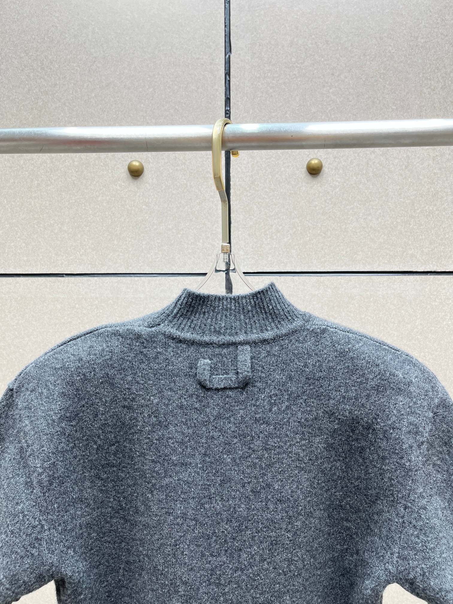 ❤️jac 暖融融羊毛垫肩针织上衣！100％羊毛 两色 SML