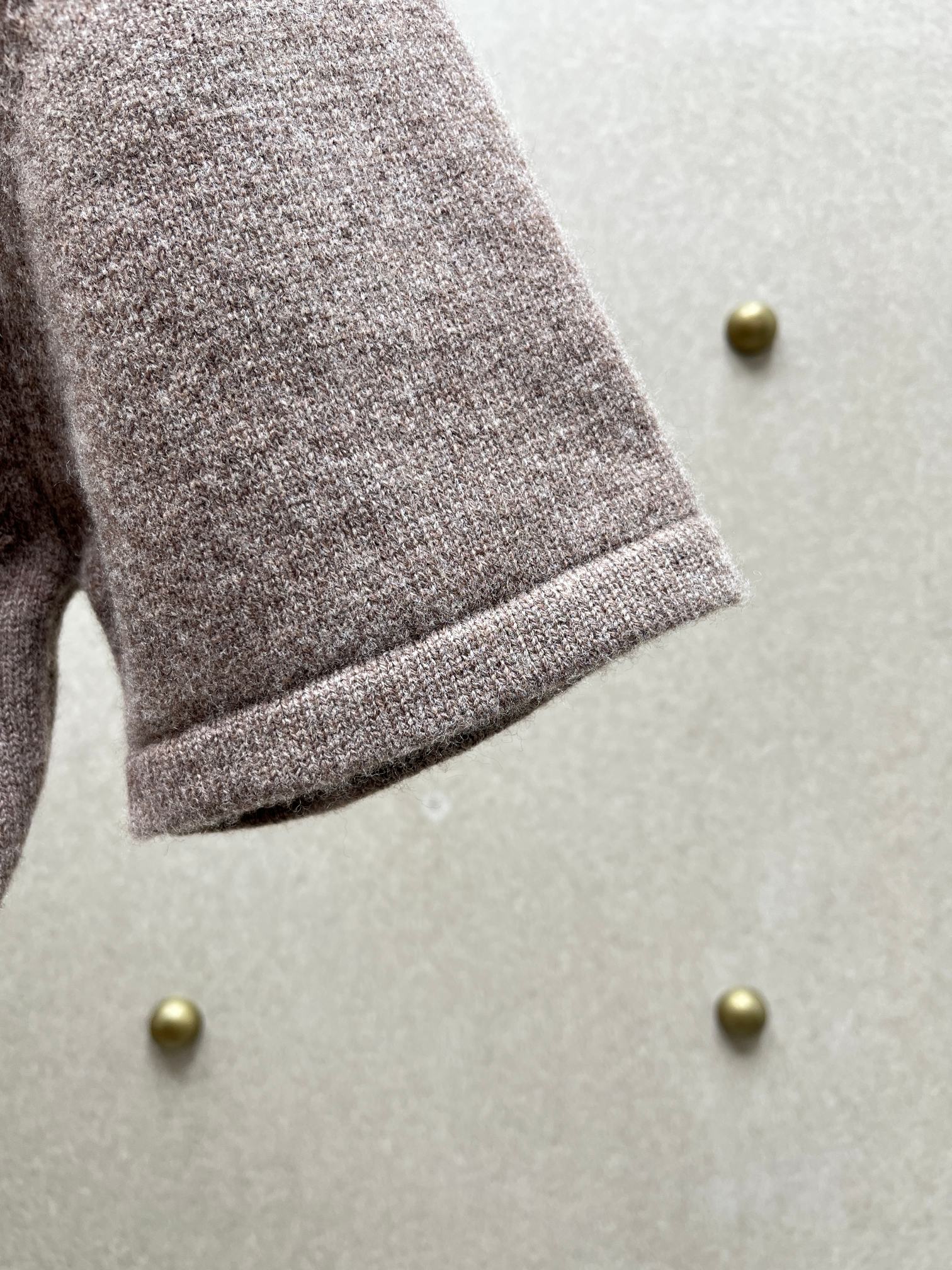 ❤️jac 暖融融羊毛垫肩针织上衣！100％羊毛 两色 SML