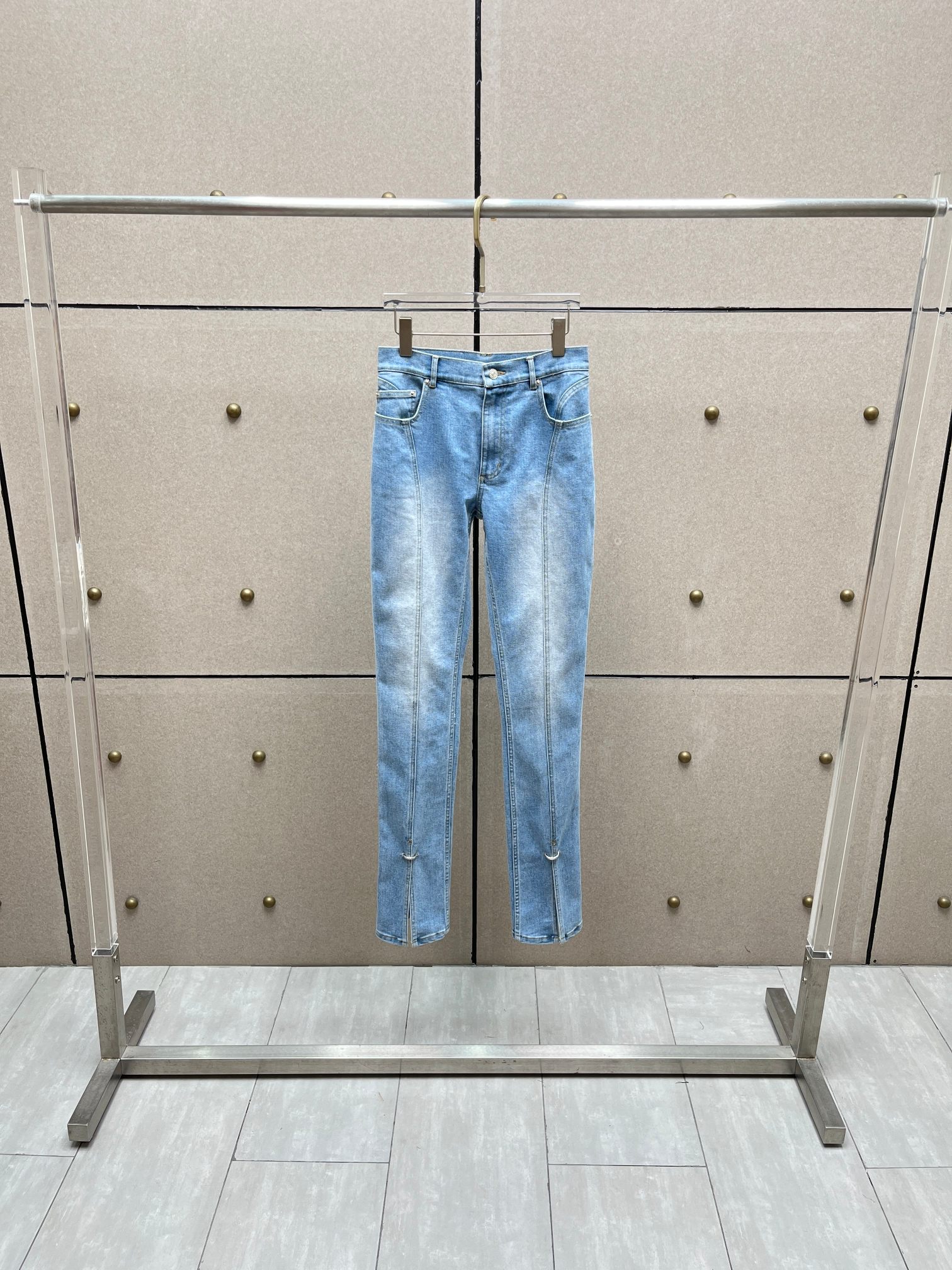 ❤️mugl 扣环装饰牛仔裤！棉 SML