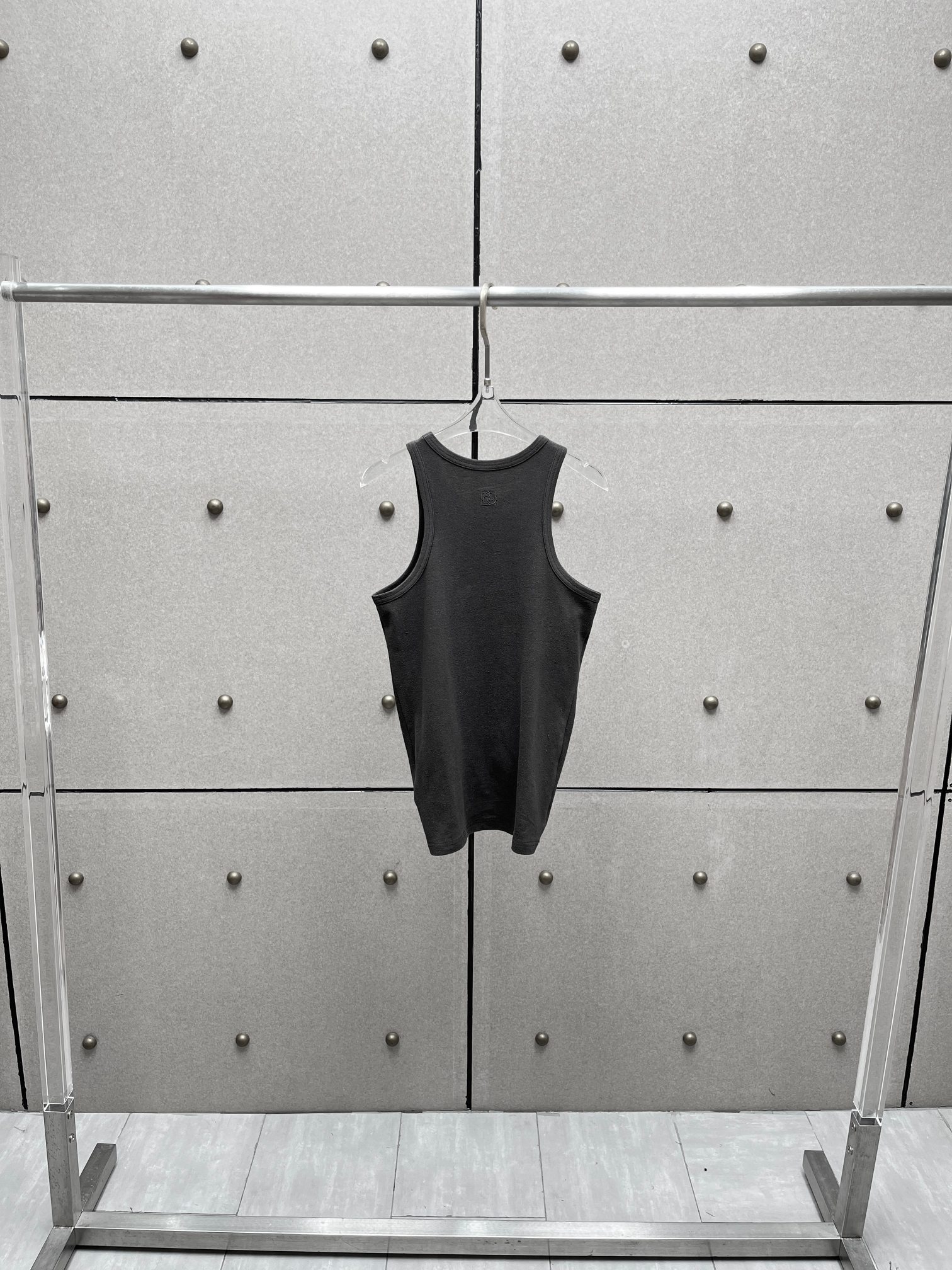 ♥️打结纽花背心！蚕丝亚麻混纺，染色洗水做旧效果 SML