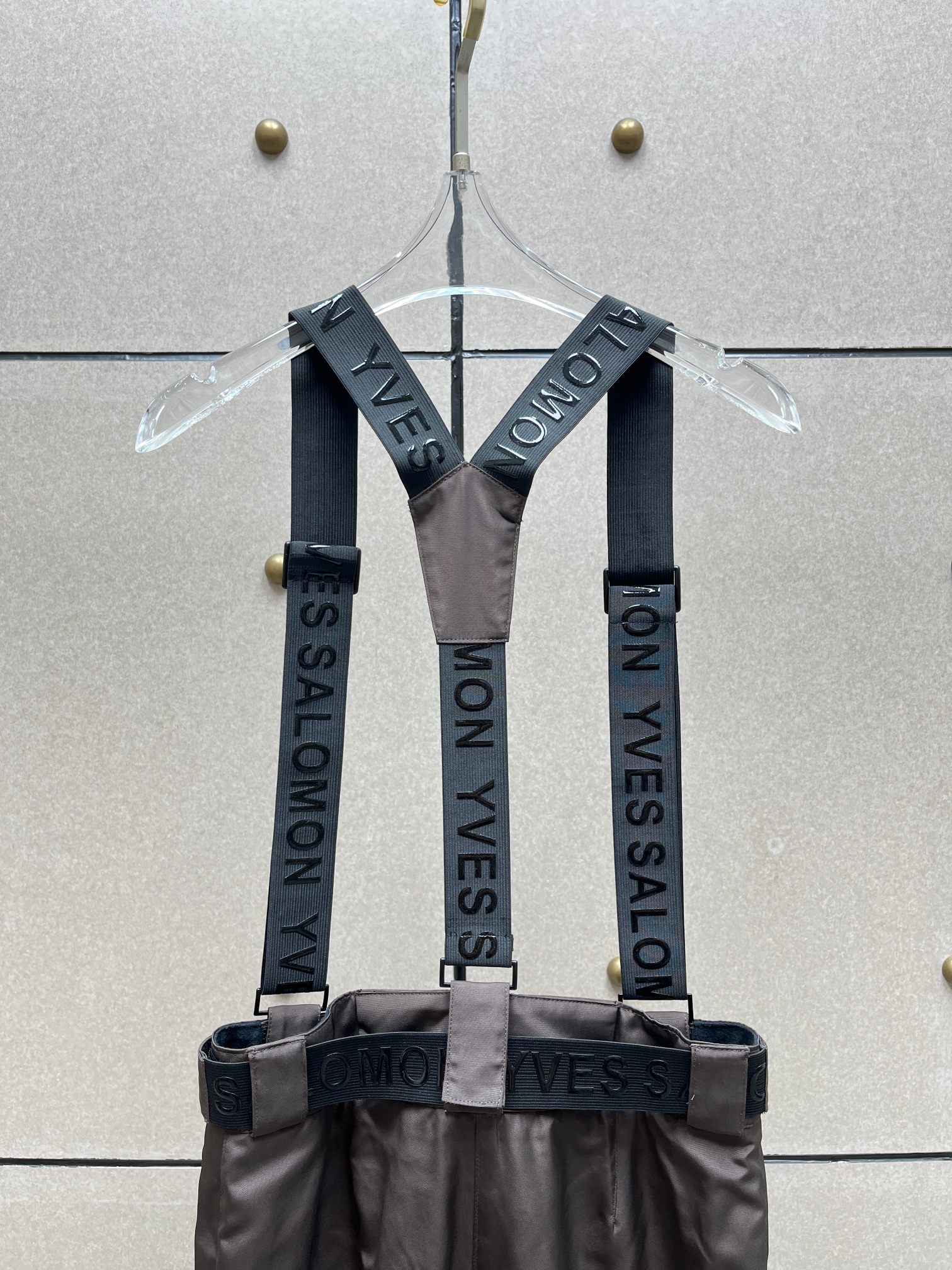 ❤️双层保暖背带裤！可拆卸可调节背带，外层防风雪，内层加绒保暖层，多功能多细节。SML