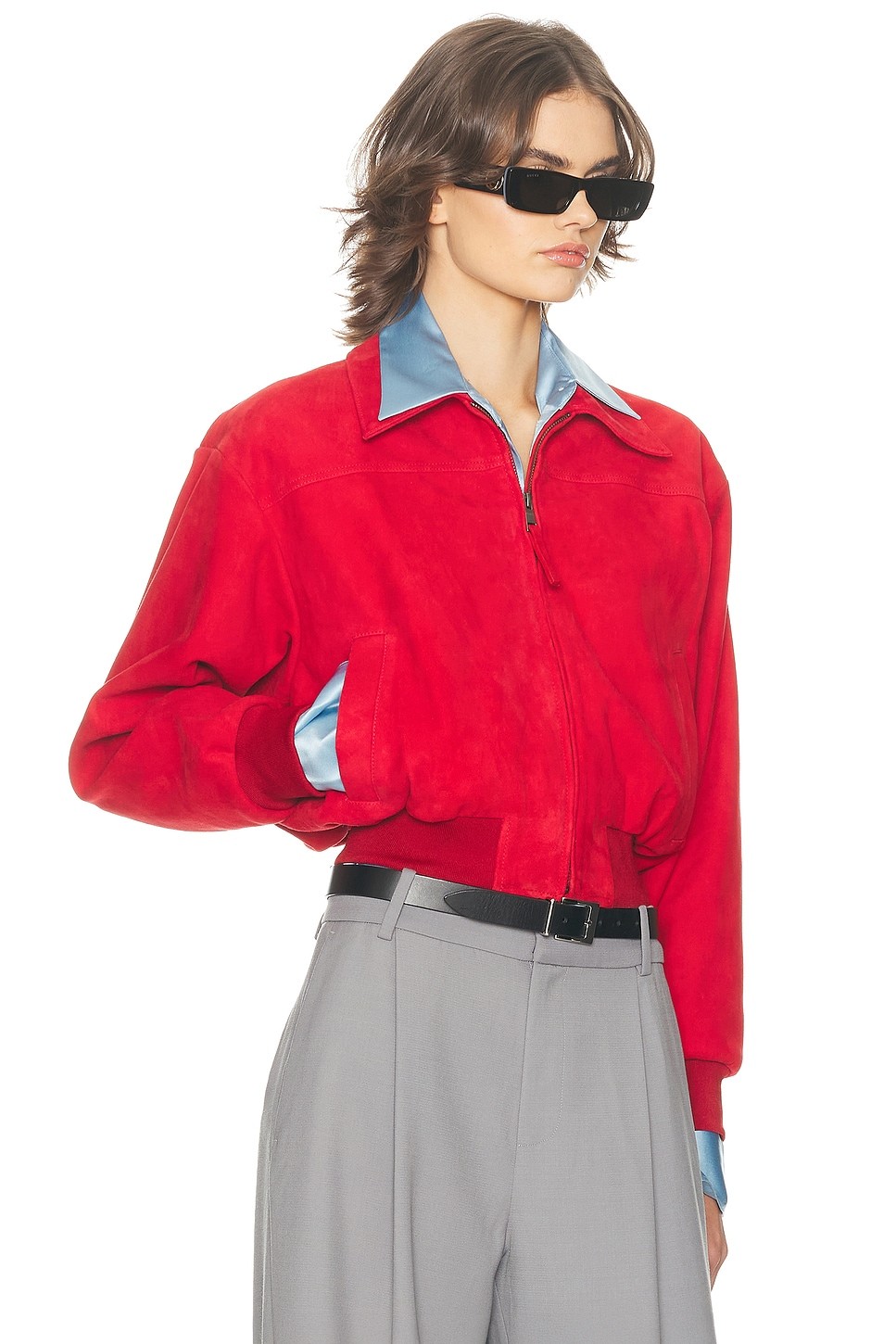 ❤️仿麂皮绒飞行员夹克外套！SML