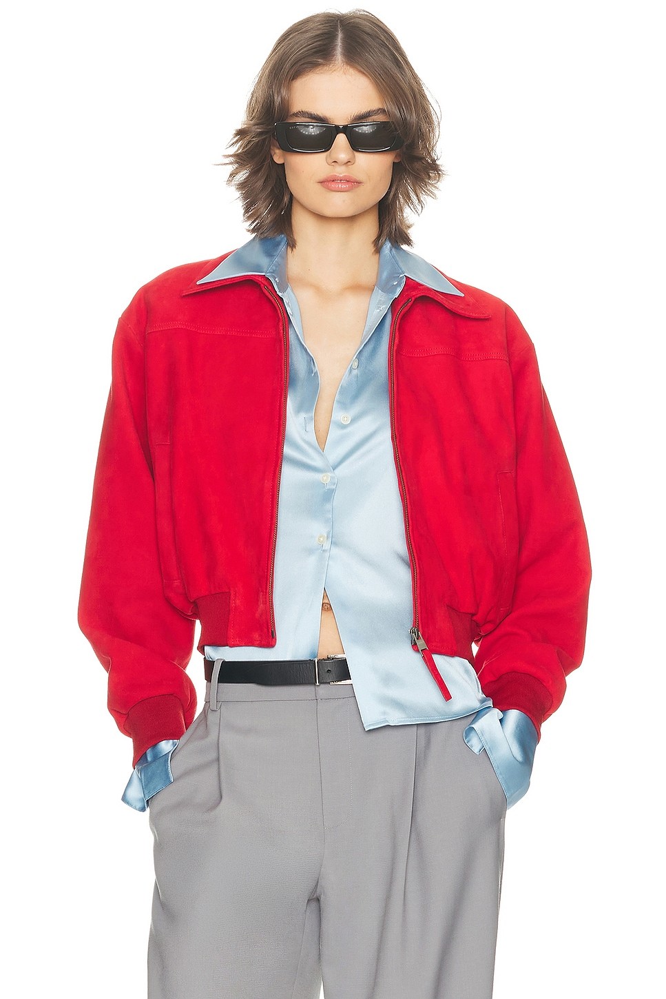 ❤️仿麂皮绒飞行员夹克外套！SML