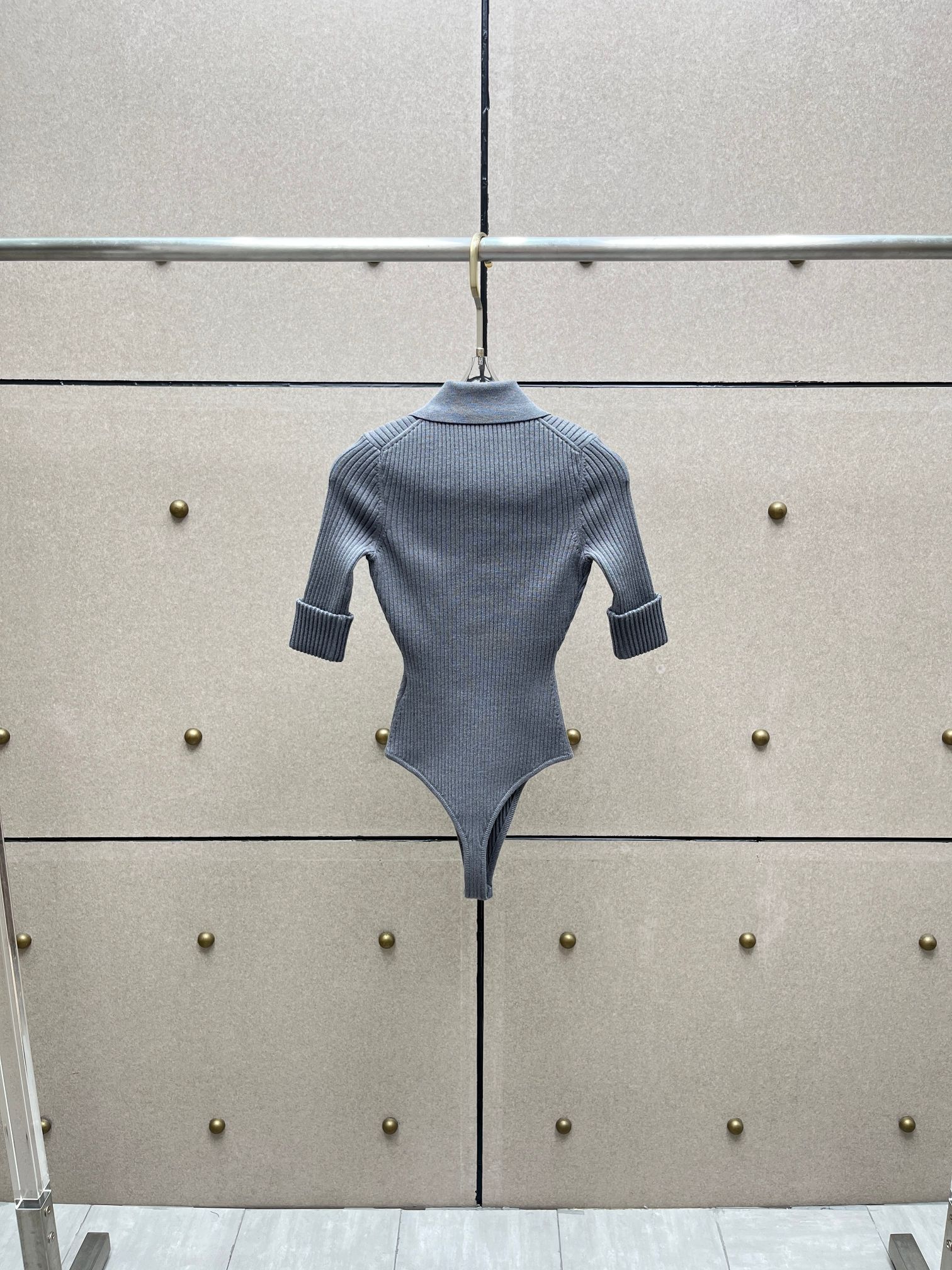 ❤️针织翻领连体衣！两色 SML