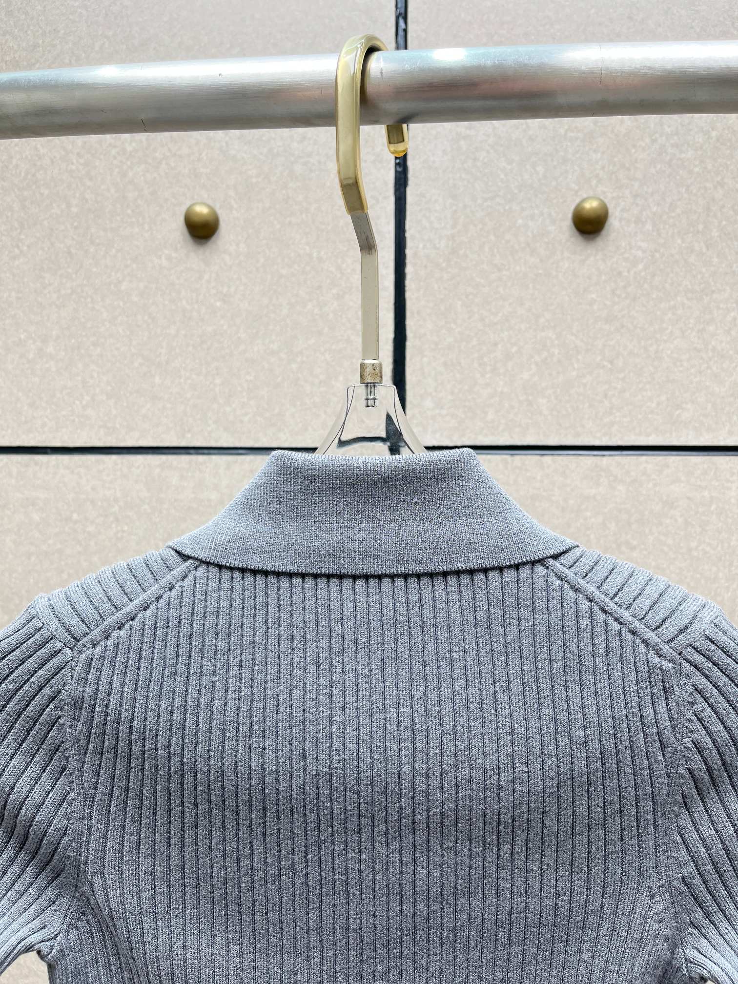 ❤️针织翻领连体衣！两色 SML