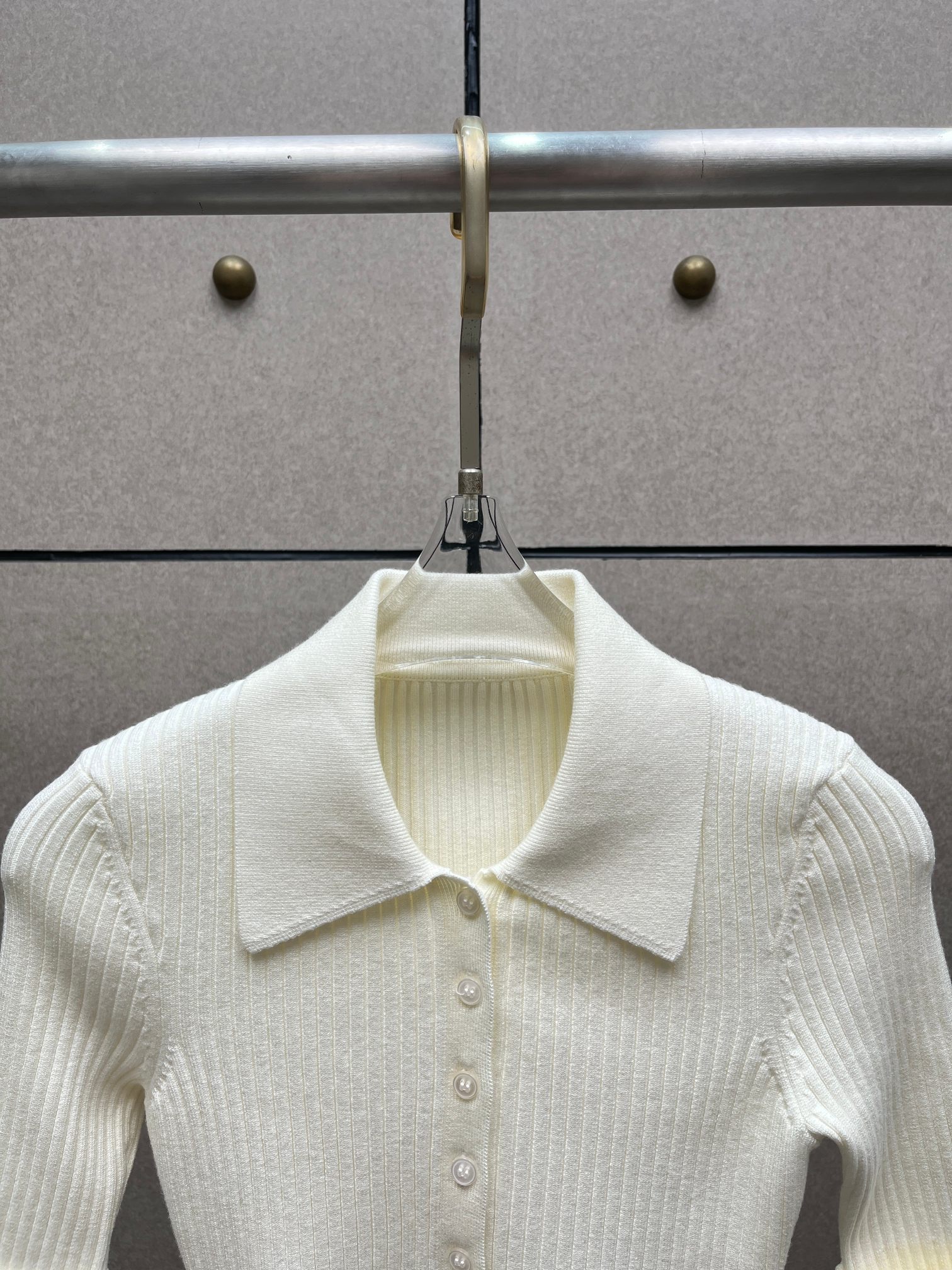 ❤️针织翻领连体衣！两色 SML