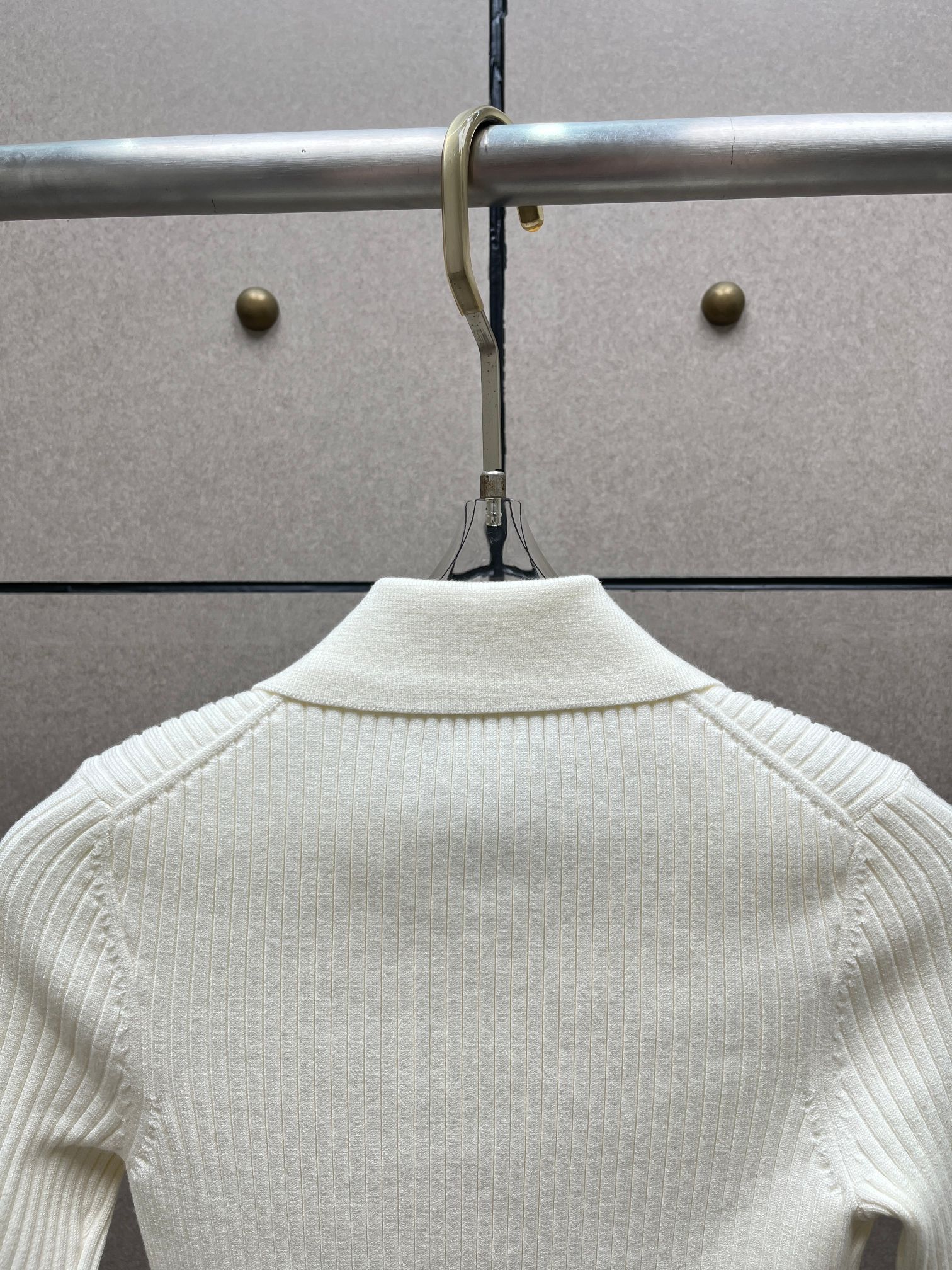 ❤️针织翻领连体衣！两色 SML