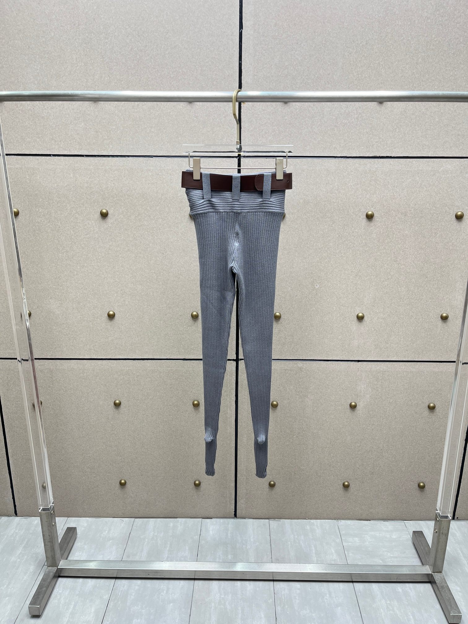 ❤️羊毛针织裤袜！羊毛纱线 配有宽腰带 SML