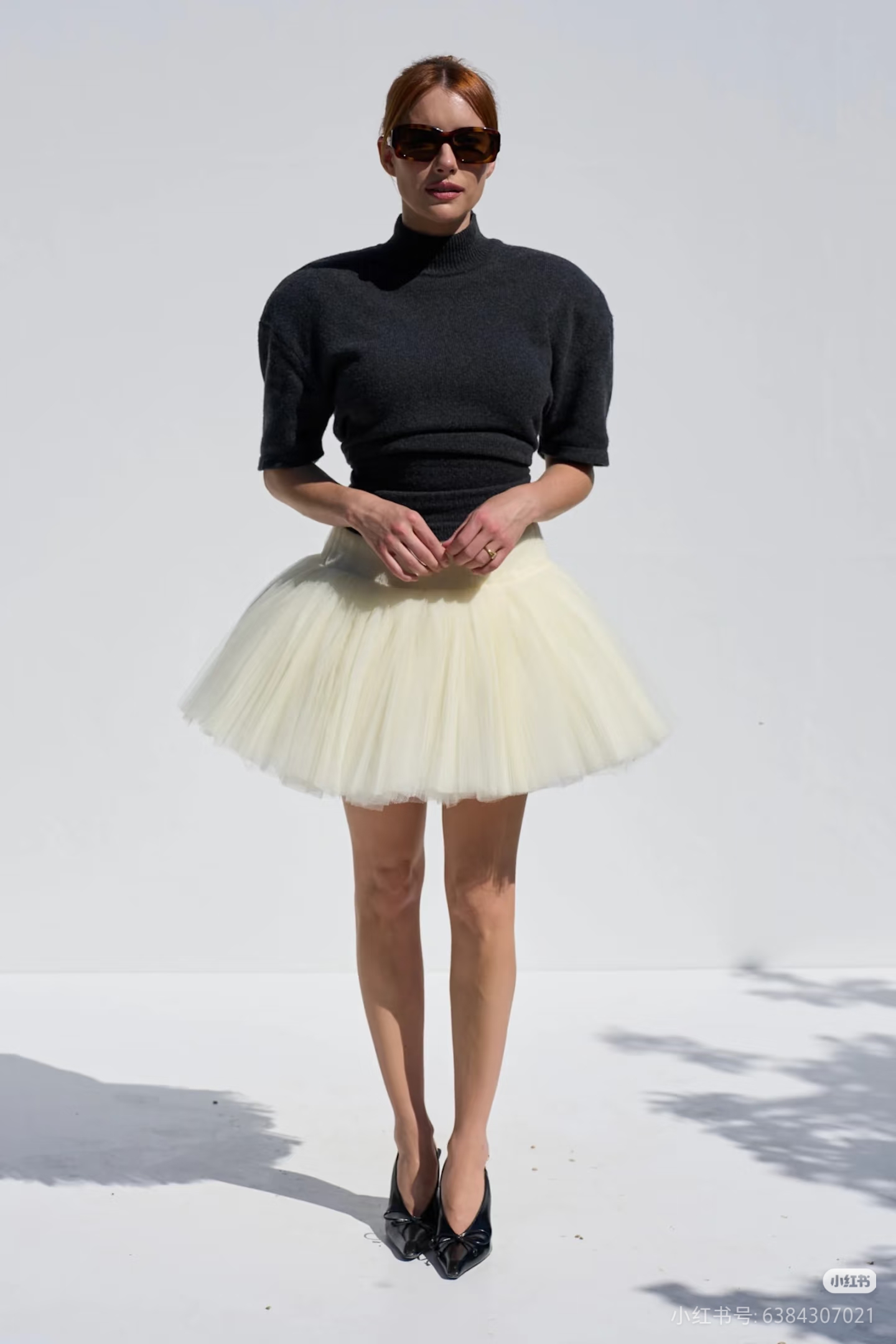 ❤️jac 暖融融羊毛垫肩针织上衣！100％羊毛 两色 SML