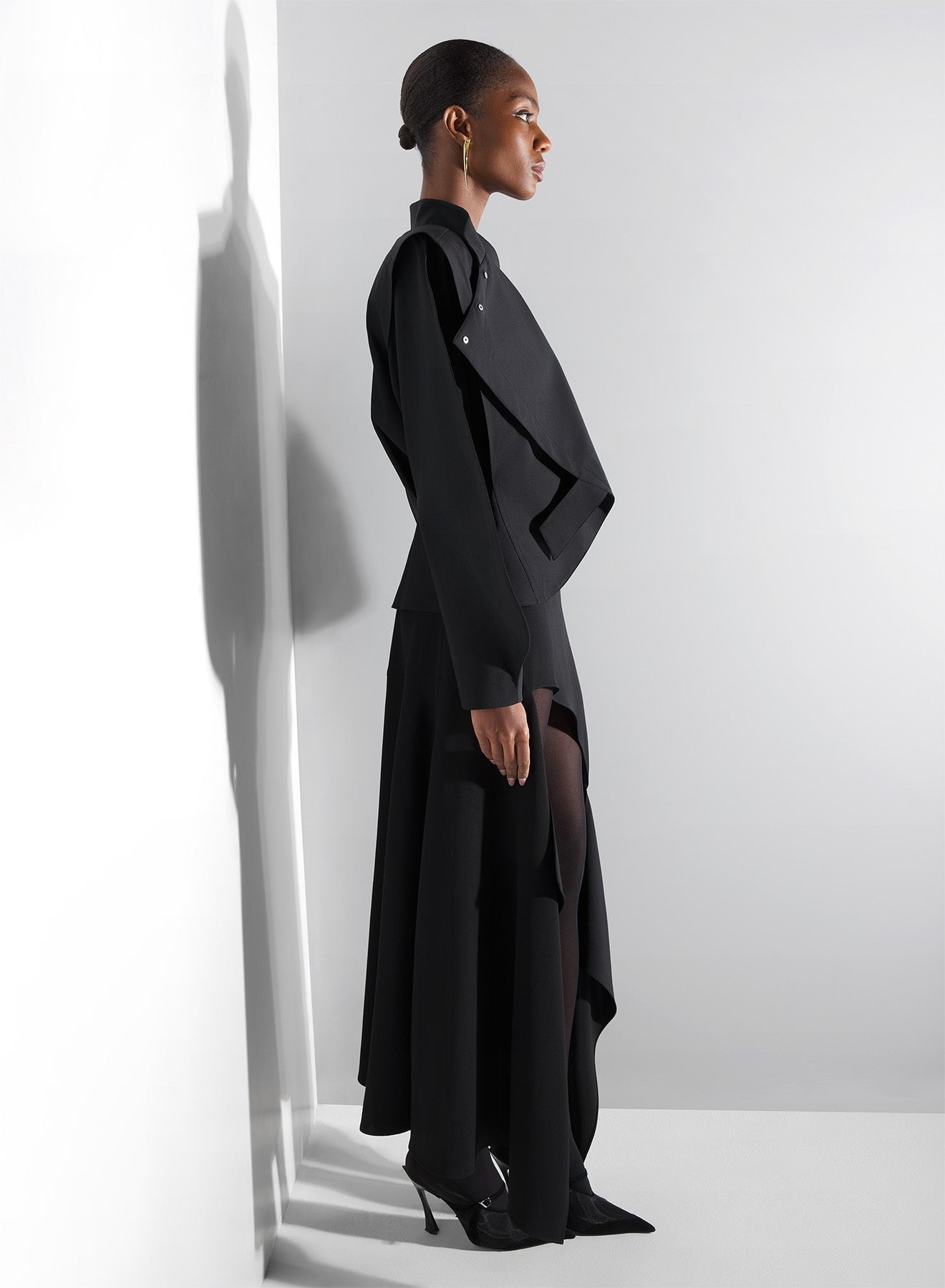 ❤️mugl 酷型夹克外套 ！骇客帝国风 两色 SML