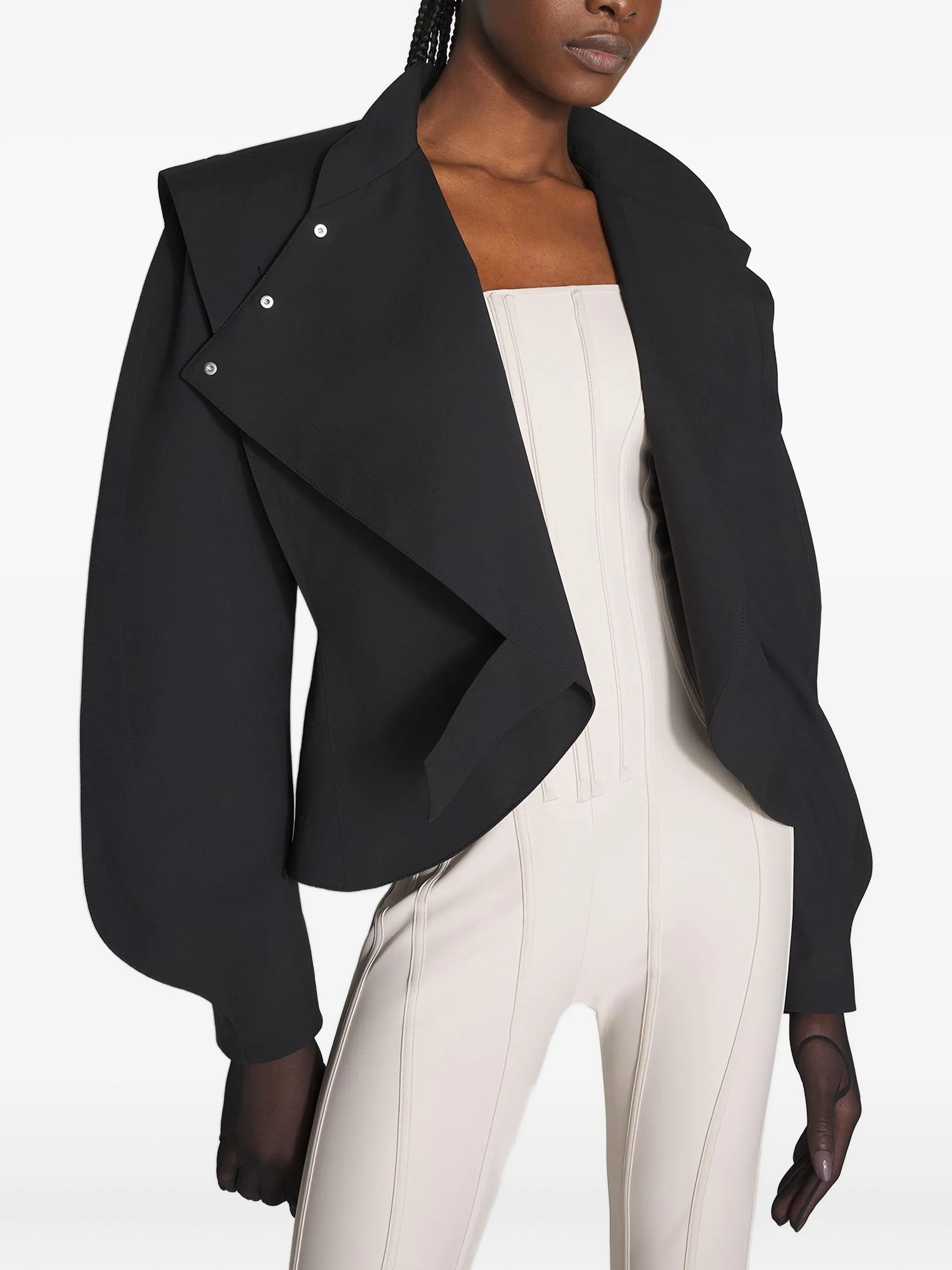 ❤️mugl 酷型夹克外套 ！骇客帝国风 两色 SML