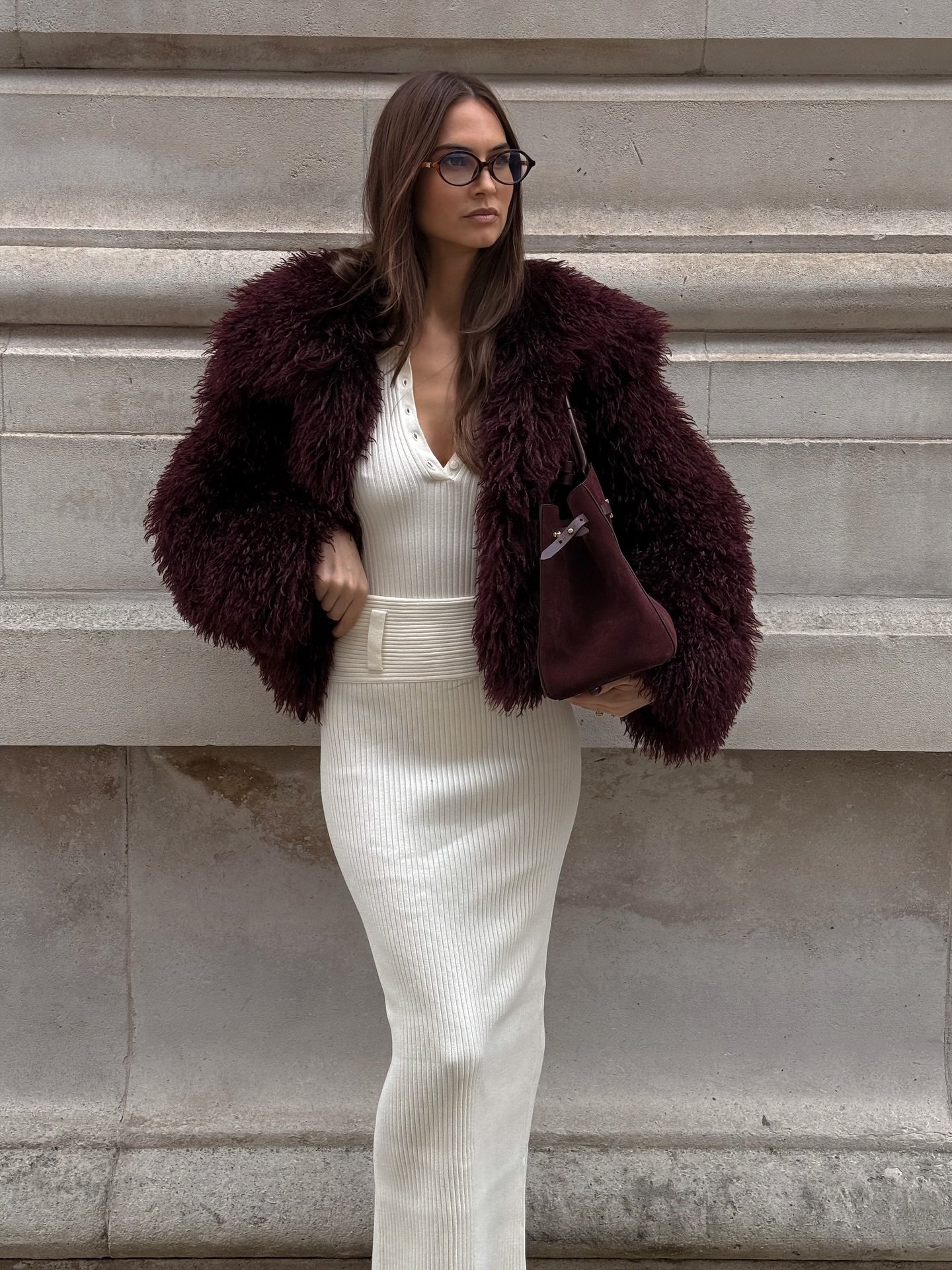 ❤️宽腰针织长半裙！ 配有宽腰带 SML