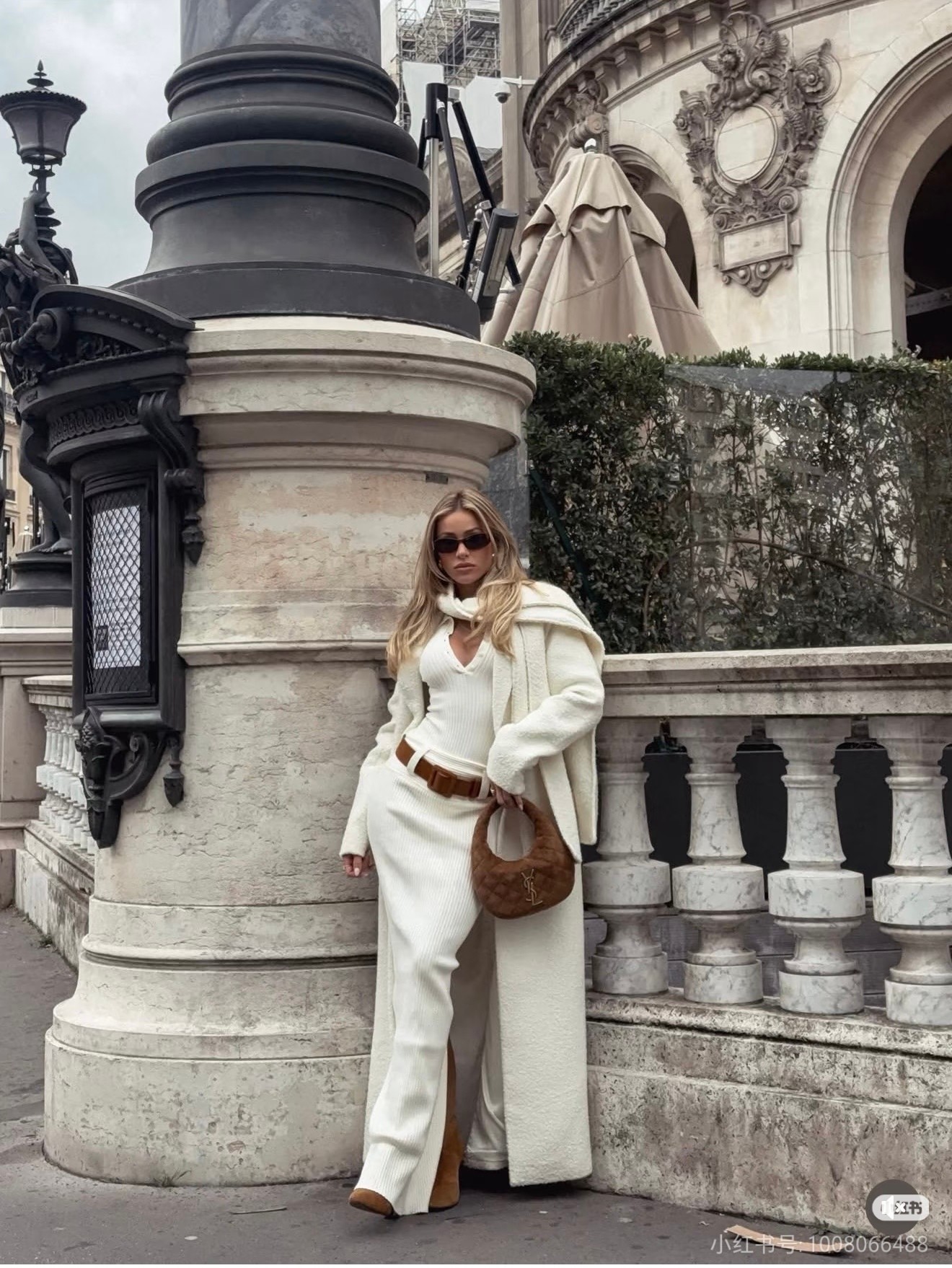 ❤️宽腰针织长半裙！ 配有宽腰带 SML