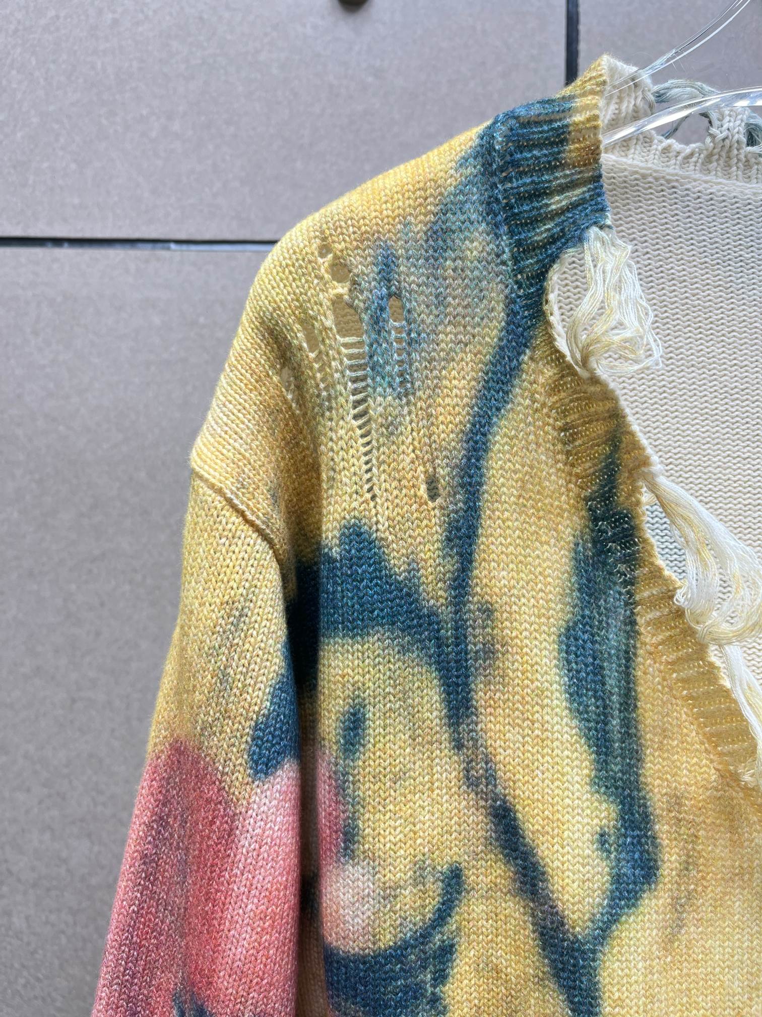 ❤️印花针织开衫！棉 SML