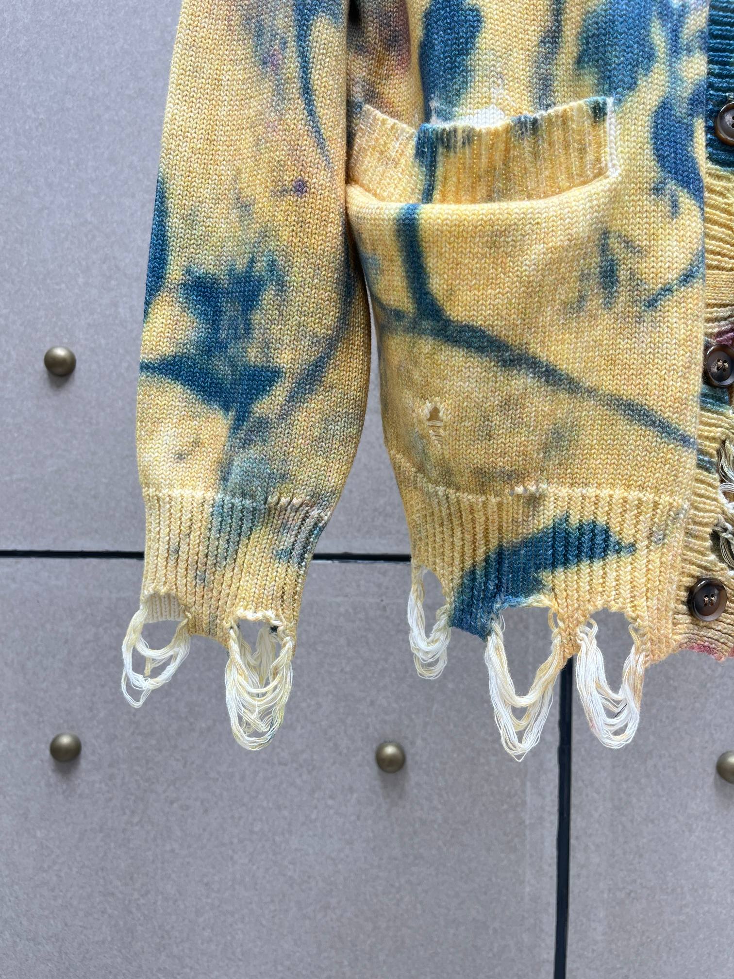 ❤️印花针织开衫！棉 SML