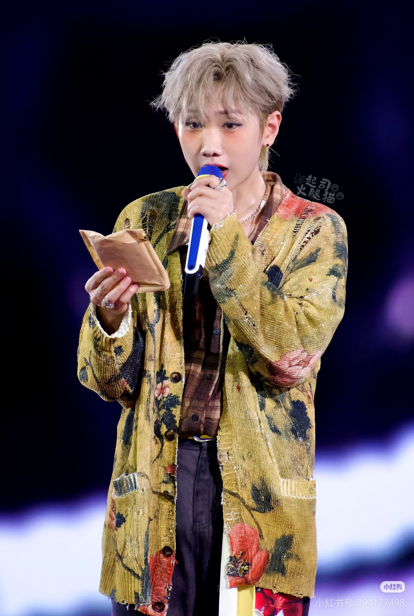 ❤️印花针织开衫！棉 SML