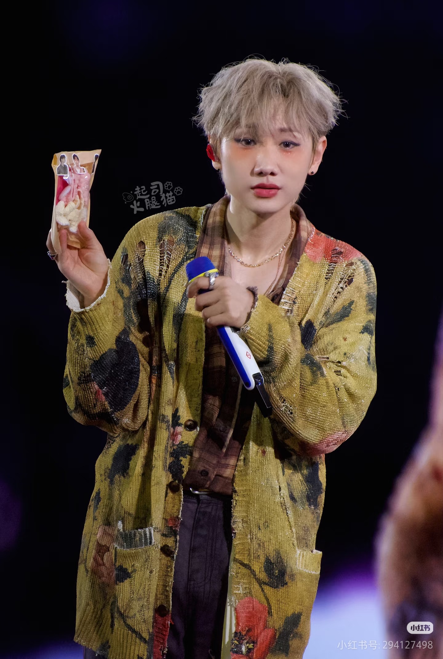 ❤️印花针织开衫！棉 SML