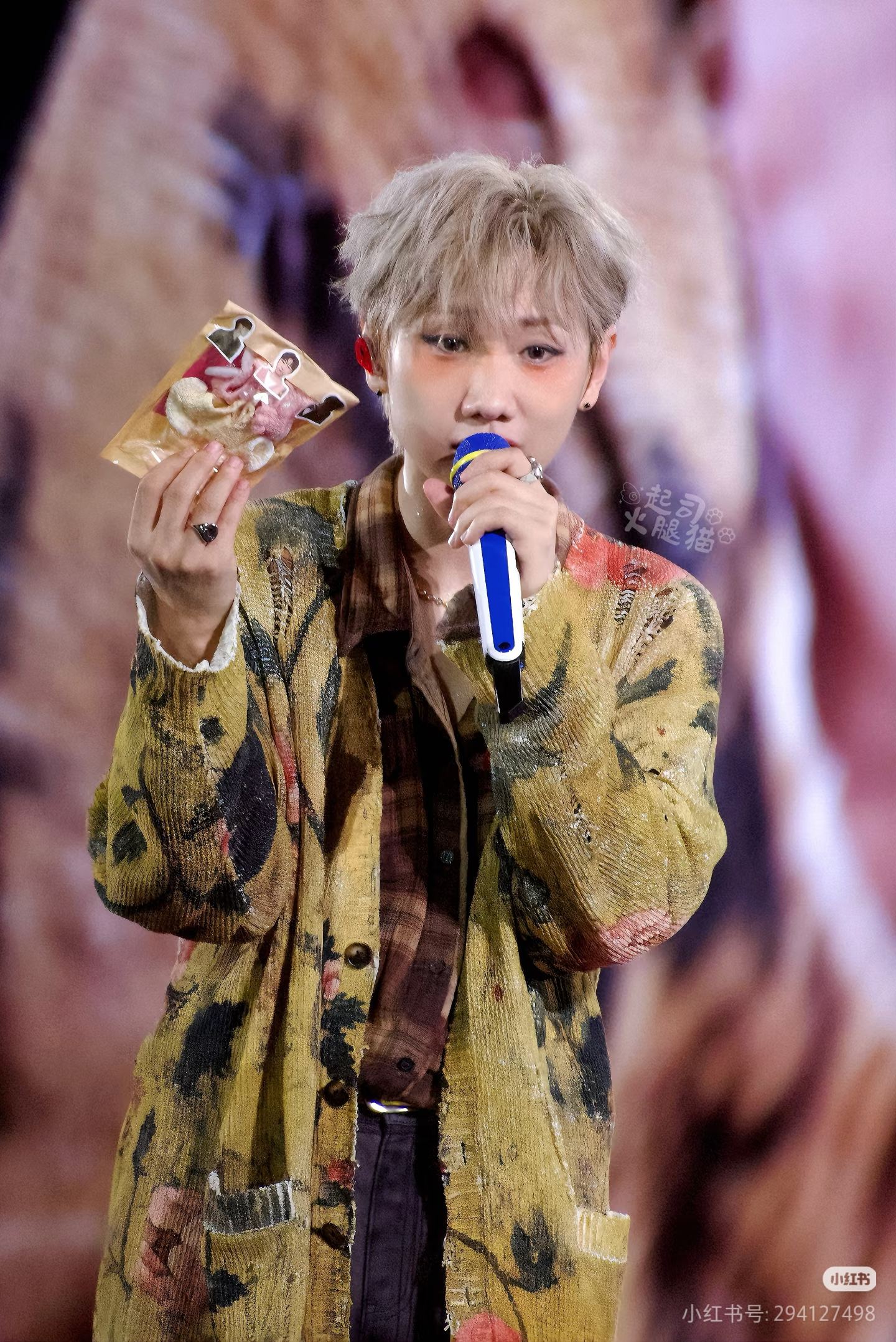 ❤️印花针织开衫！棉 SML